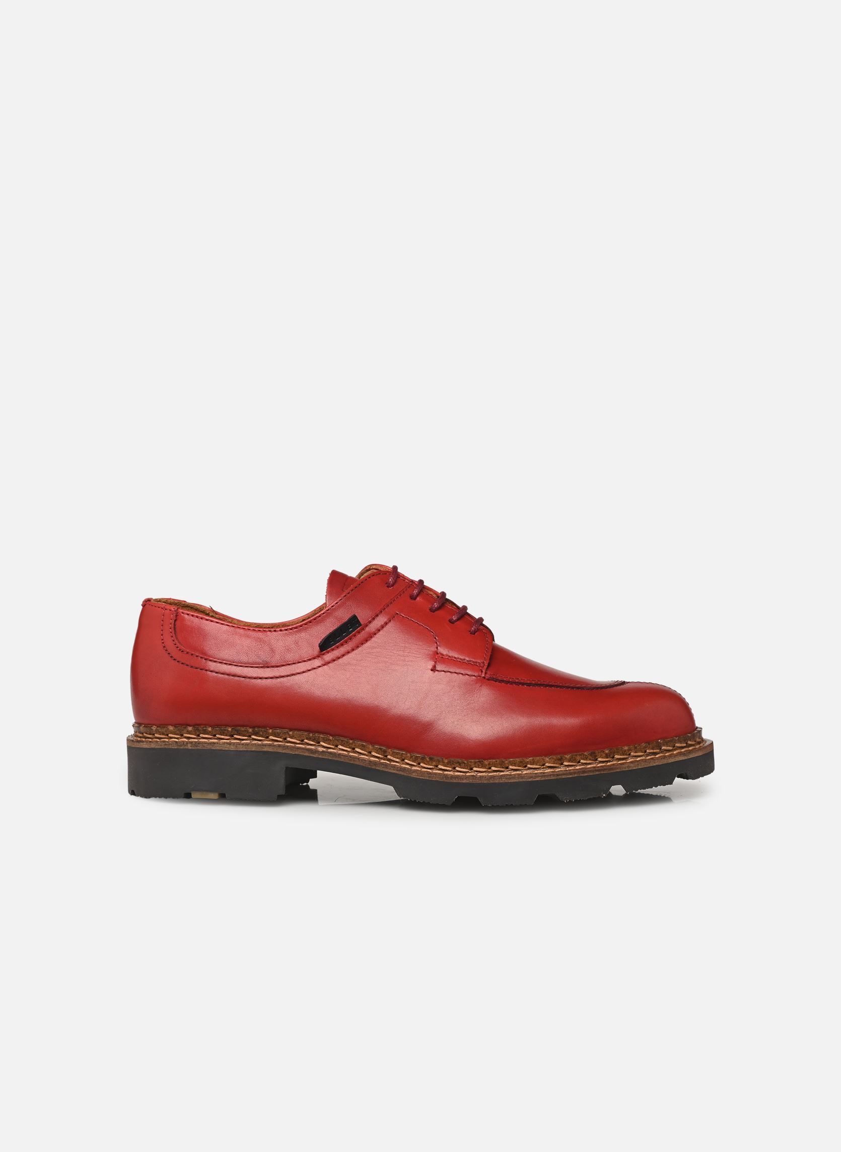 Derbies Luron femme rouge Pellet Derbies Luron femme rouge CARMIN