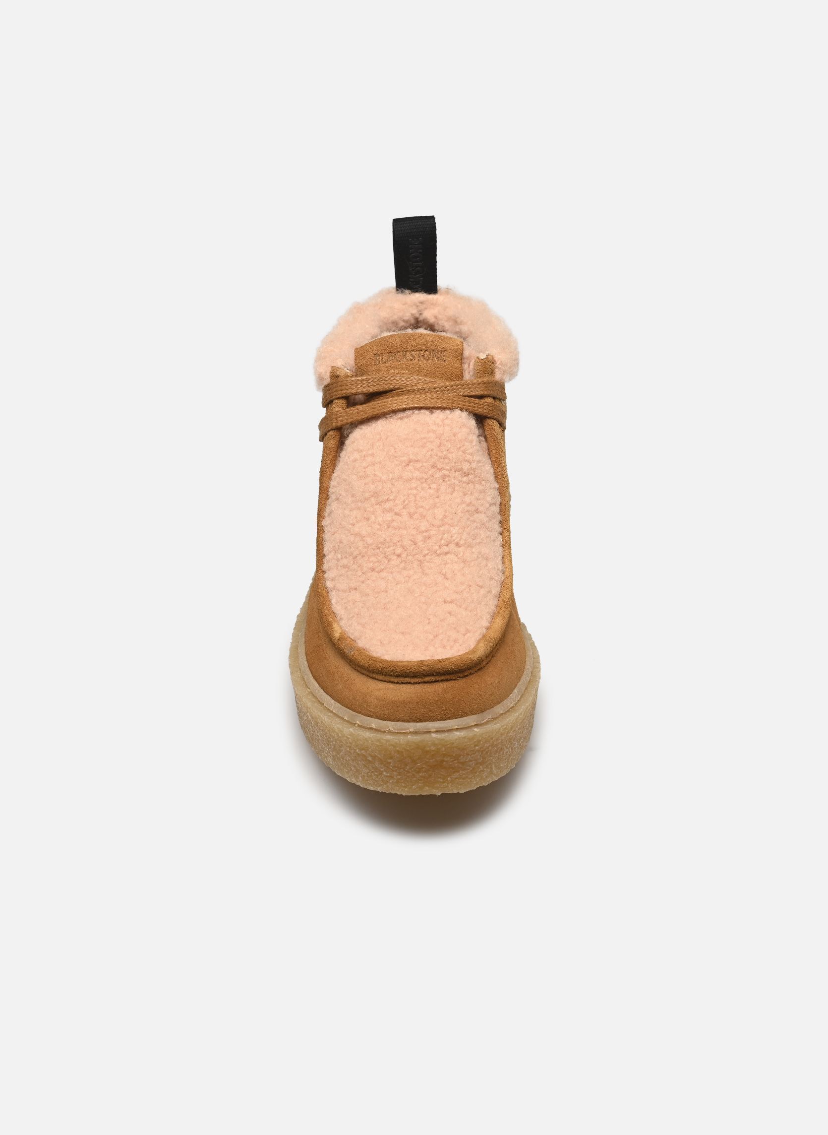 Niedrige Ankle Boots EL427 damen beige Blackstone Niedrige Ankle Boots EL427 damen beige CUOIO