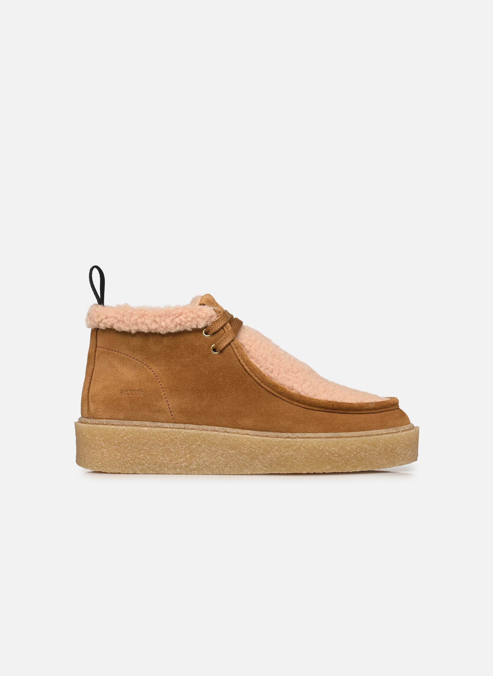 Niedrige Ankle Boots EL427 damen beige Blackstone Niedrige Ankle Boots EL427 damen beige CUOIO