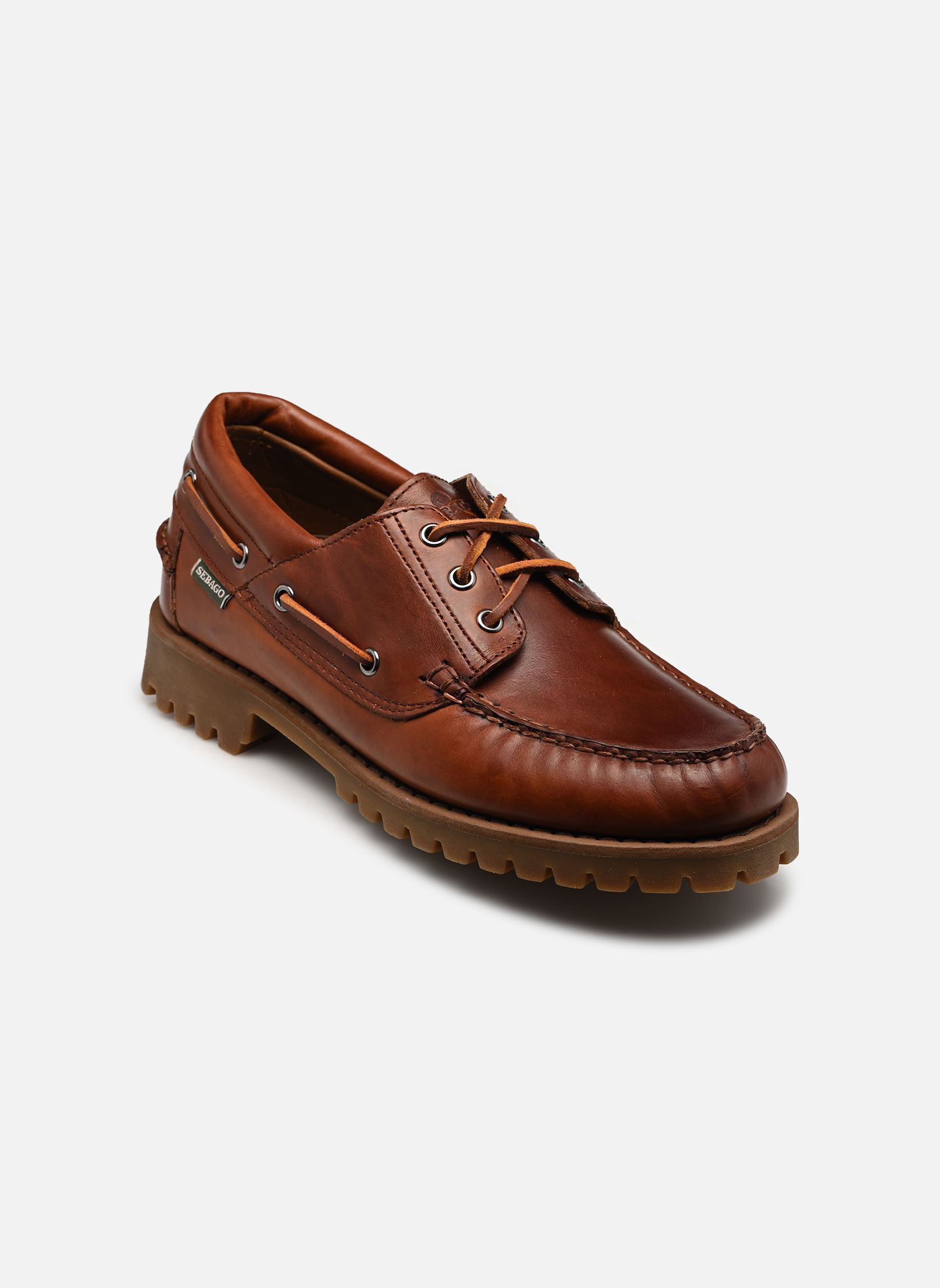 Chaussures bateaux Acadia homme marron Sebago Chaussures bateaux Acadia homme marron Brown Cinnamon