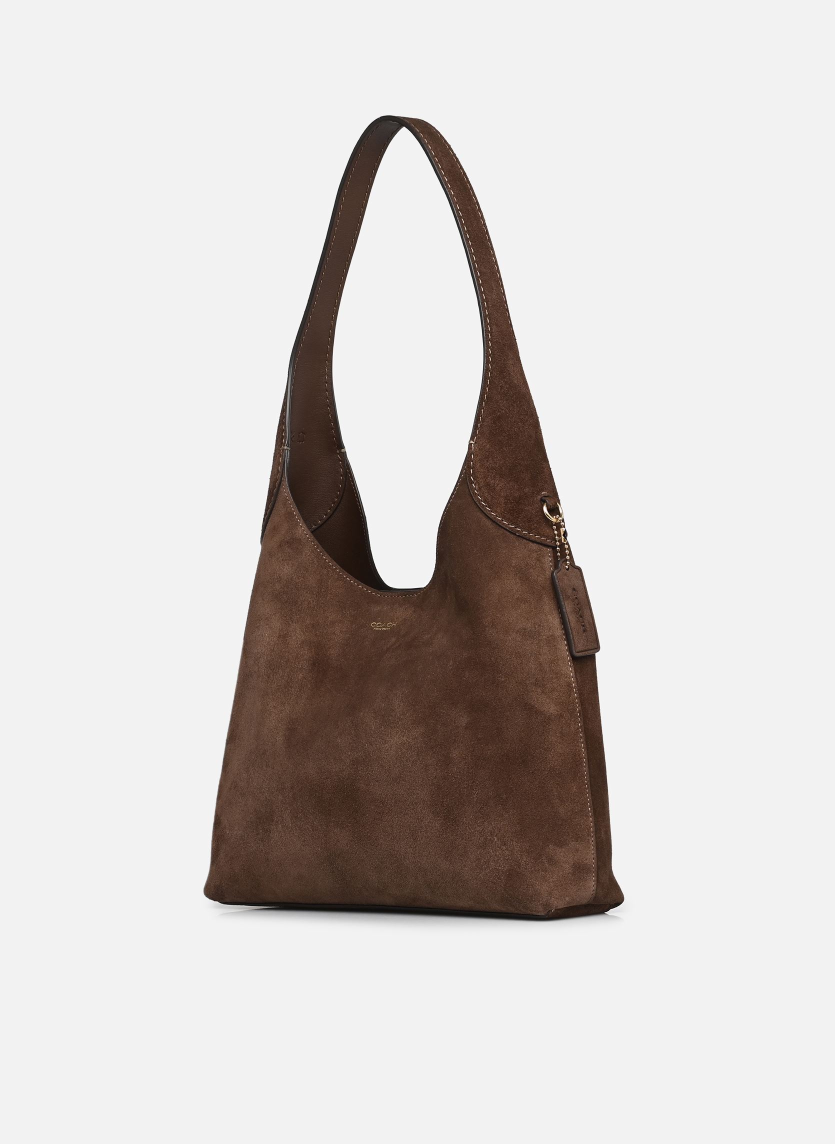 Sacs bandoulière SUEDE BROOKLYN SHOULDER BAG 28 femme marron Coach Sacs bandoulière SUEDE BROOKLYN SHOULDER BAG 28 femme marron B4/DARK CHOCOLATE