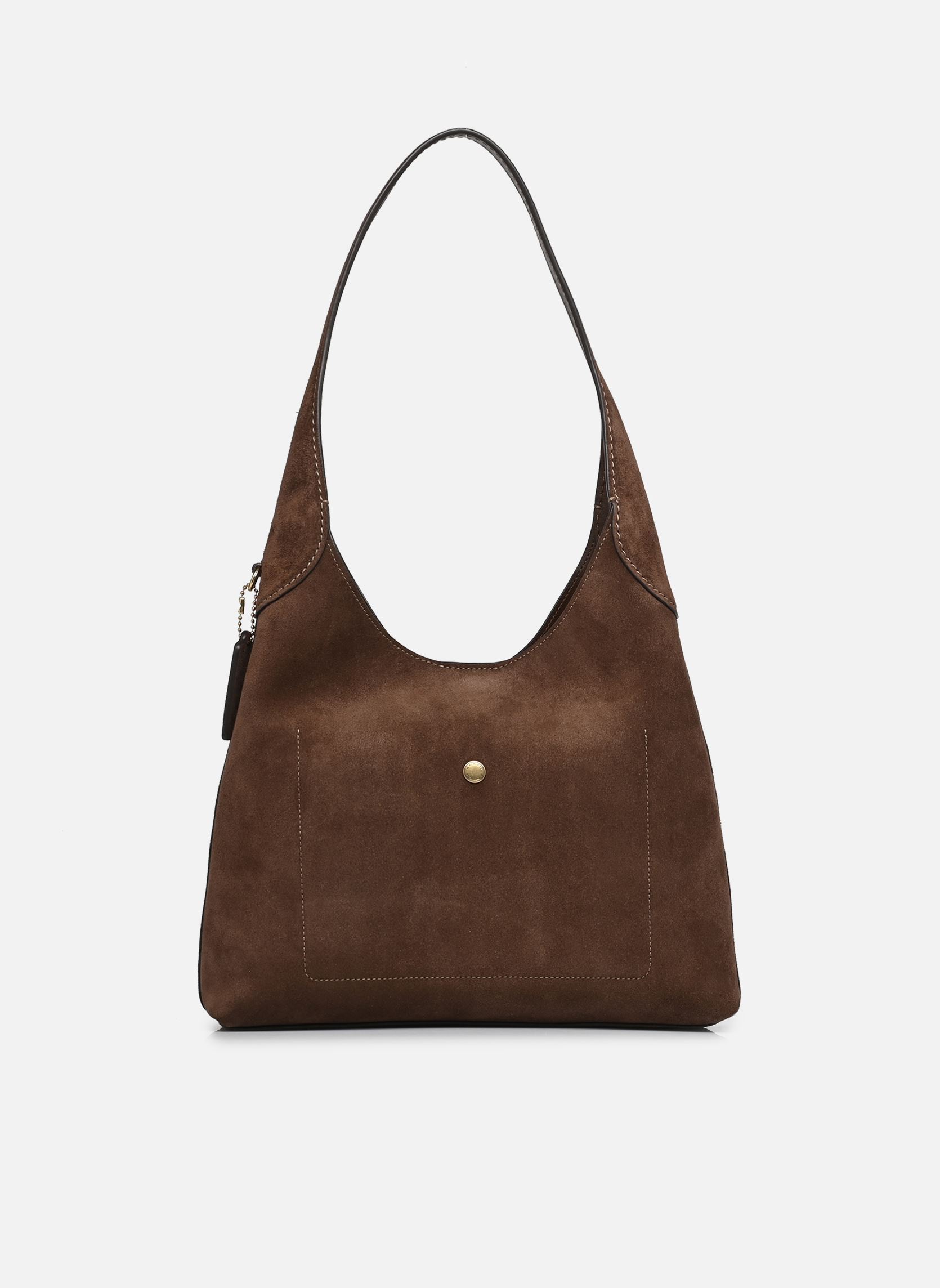 Sacs bandoulière SUEDE BROOKLYN SHOULDER BAG 28 femme marron Coach Sacs bandoulière SUEDE BROOKLYN SHOULDER BAG 28 femme marron B4/DARK CHOCOLATE