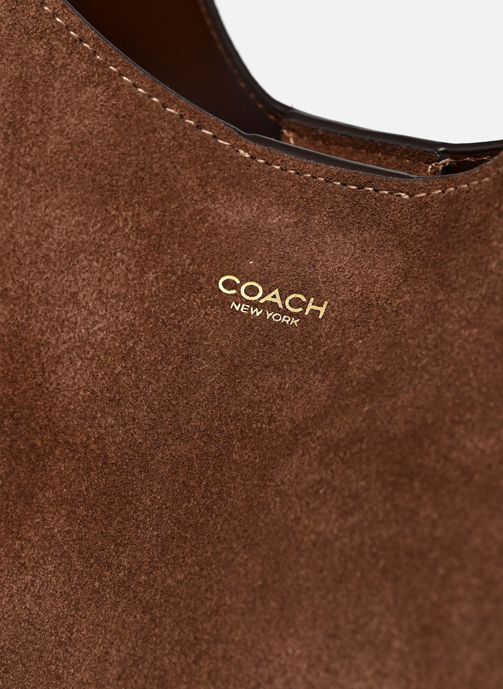 Sacs bandoulière SUEDE BROOKLYN SHOULDER BAG 28 femme marron Coach Sacs bandoulière SUEDE BROOKLYN SHOULDER BAG 28 femme marron B4/DARK CHOCOLATE