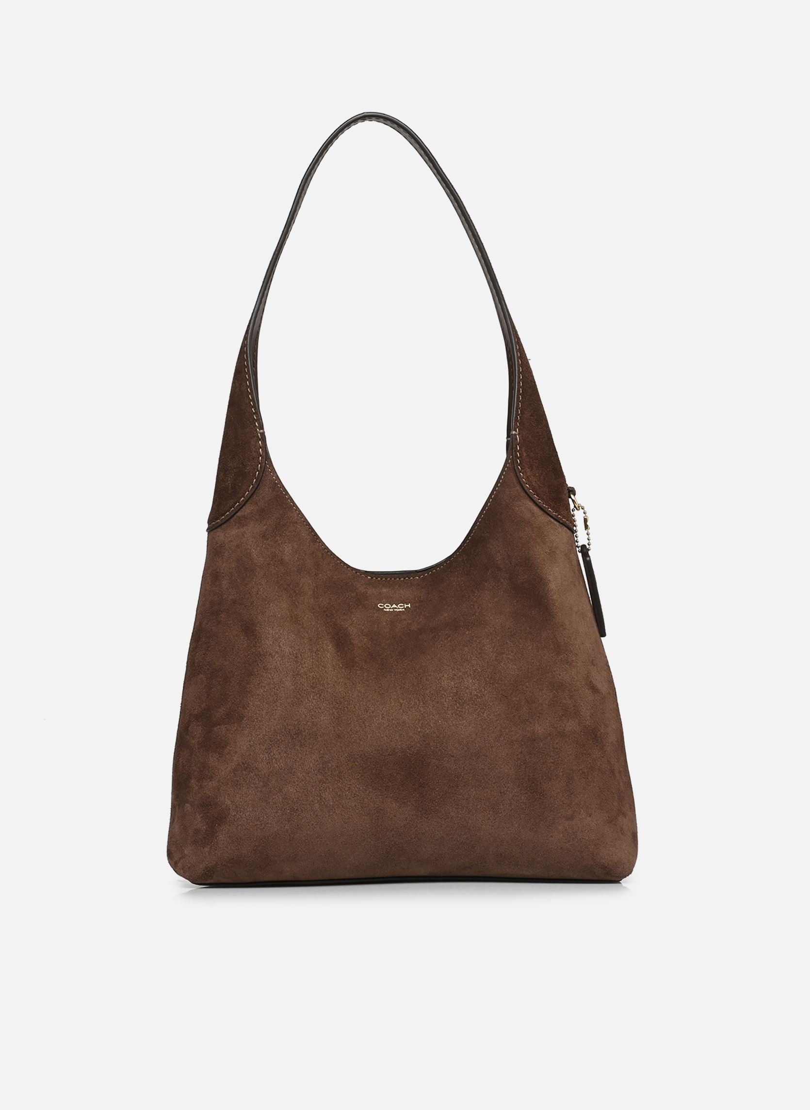 Sacs bandoulière SUEDE BROOKLYN SHOULDER BAG 28 femme marron Coach Sacs bandoulière SUEDE BROOKLYN SHOULDER BAG 28 femme marron B4/DARK CHOCOLATE