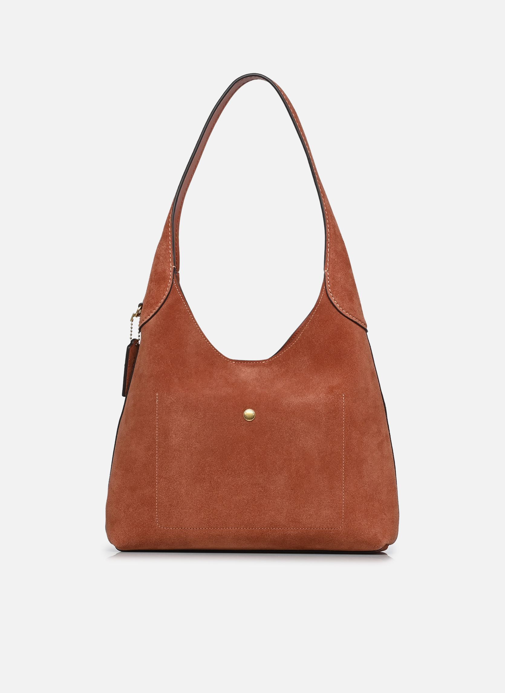 Umhängetaschen SUEDE BROOKLYN SHOULDER BAG 28 damen braun Coach Umhängetaschen SUEDE BROOKLYN SHOULDER BAG 28 damen braun B4/CLAY