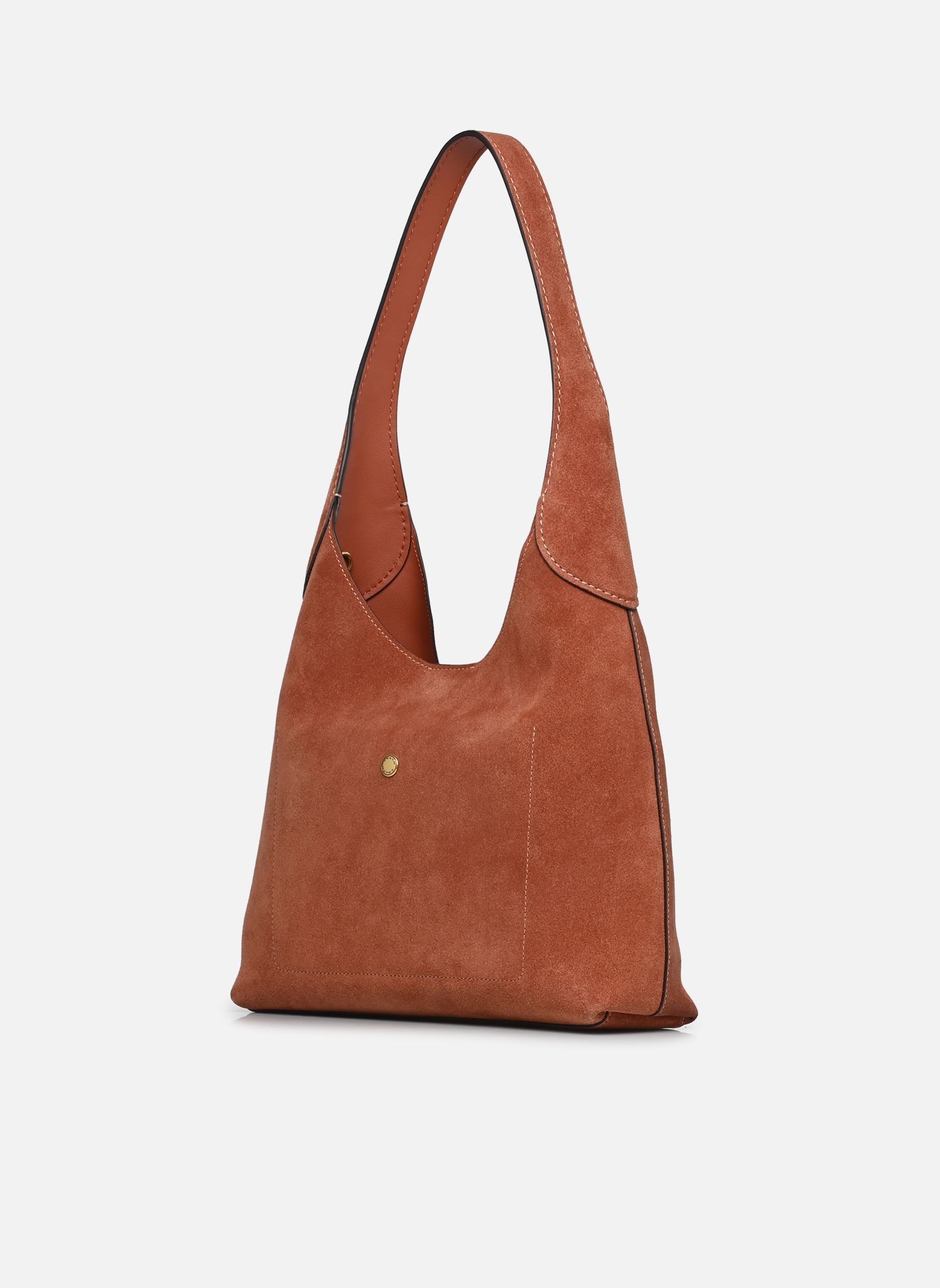 Umhängetaschen SUEDE BROOKLYN SHOULDER BAG 28 damen braun Coach Umhängetaschen SUEDE BROOKLYN SHOULDER BAG 28 damen braun B4/CLAY