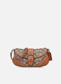 Sacs bandoulière Crystal Signature Jacquard Soho Bag 25 femme beige Coach Sacs bandoulière Crystal Signature Jacquard Soho Bag 25 femme beige LH/BURNISHED AMBER