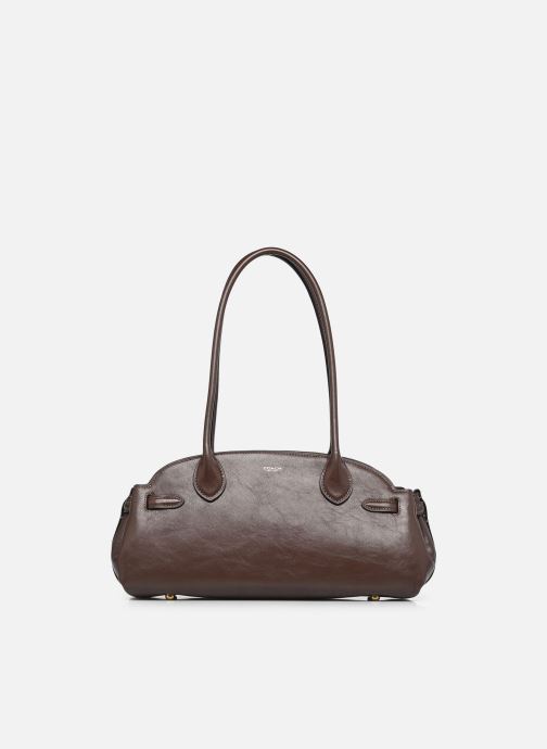 Coach Umhängetaschen Glazed Leather Empire Carryall 34 damen braun
