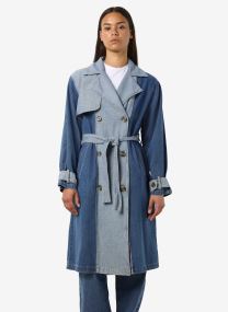 Trench-coats NMARIZONA DENIM TRENCHCOAT DD femme bleu