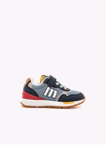 Baskets basses Sneakers Garçon MTNG KIDS COMPACT bleu garçon blanc