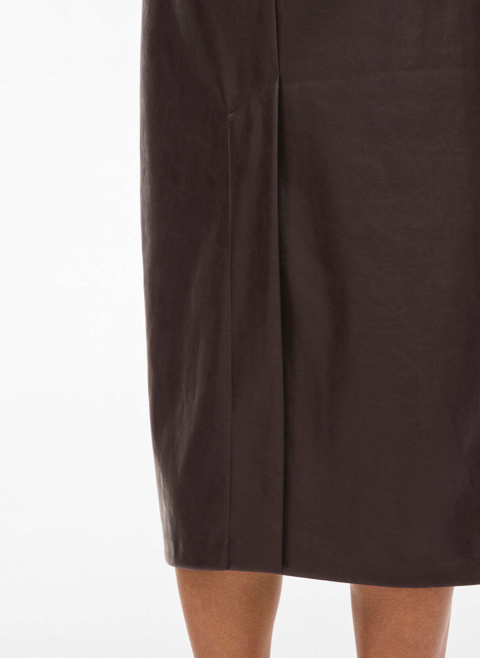 Kleider VIELANA S/L MIDI DRESS damen braun Vila Kleider VIELANA S/L MIDI DRESS damen braun COFFEE BEAN