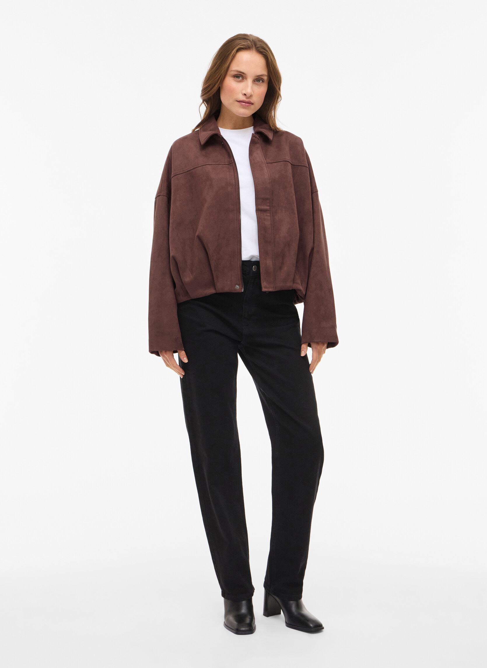 Vestes VIVIRAL L/S JACKET femme marron Vila Vestes VIVIRAL L/S JACKET femme marron Brown stone