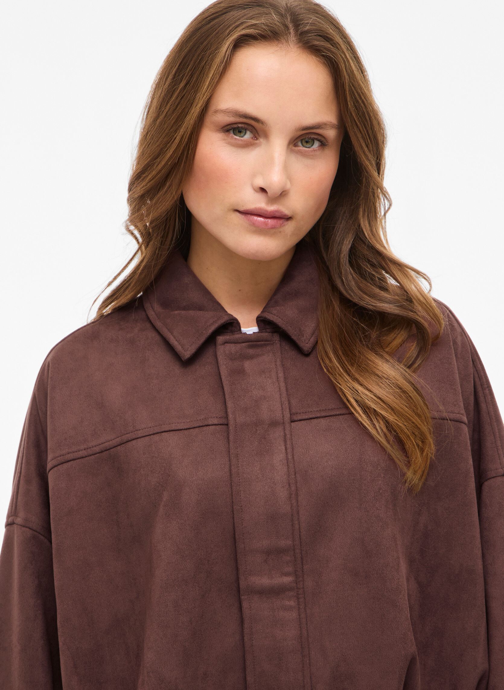 Vestes VIVIRAL L/S JACKET femme marron Vila Vestes VIVIRAL L/S JACKET femme marron Brown stone
