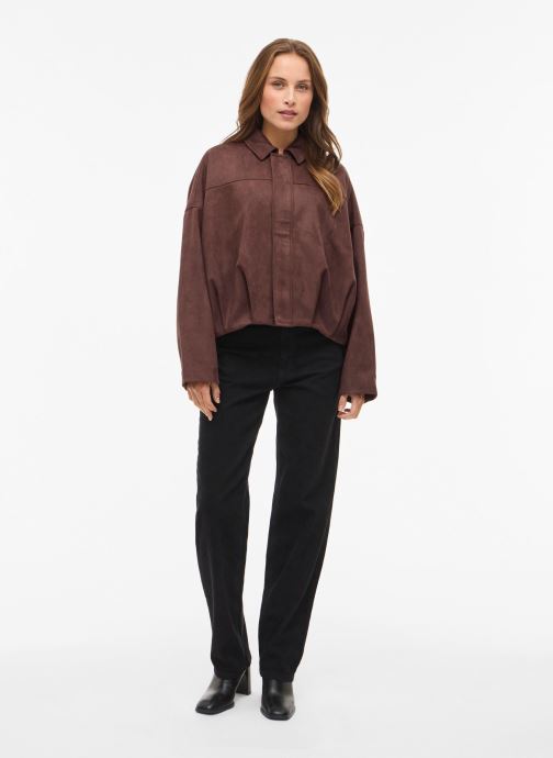 Vila Vestes VIVIRAL L/S JACKET femme marron