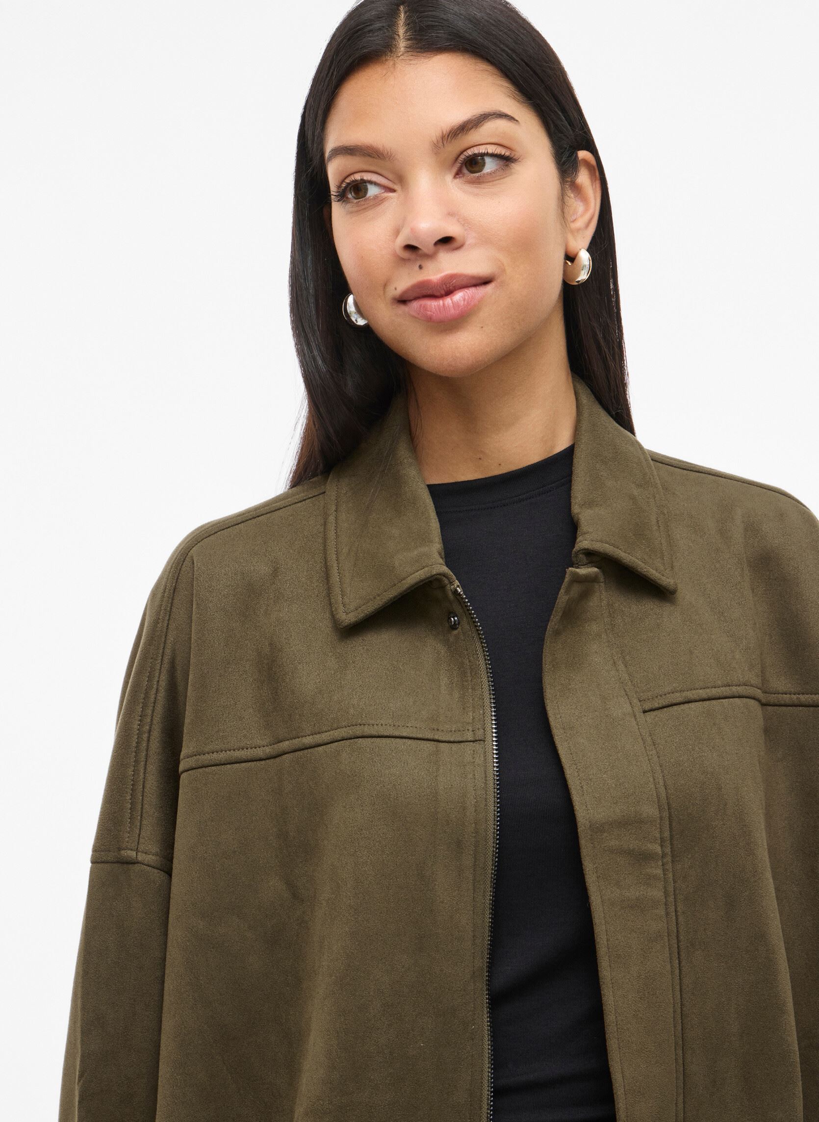 Vestes VIVIRAL L/S JACKET femme vert Vila Vestes VIVIRAL L/S JACKET femme vert Ivy green