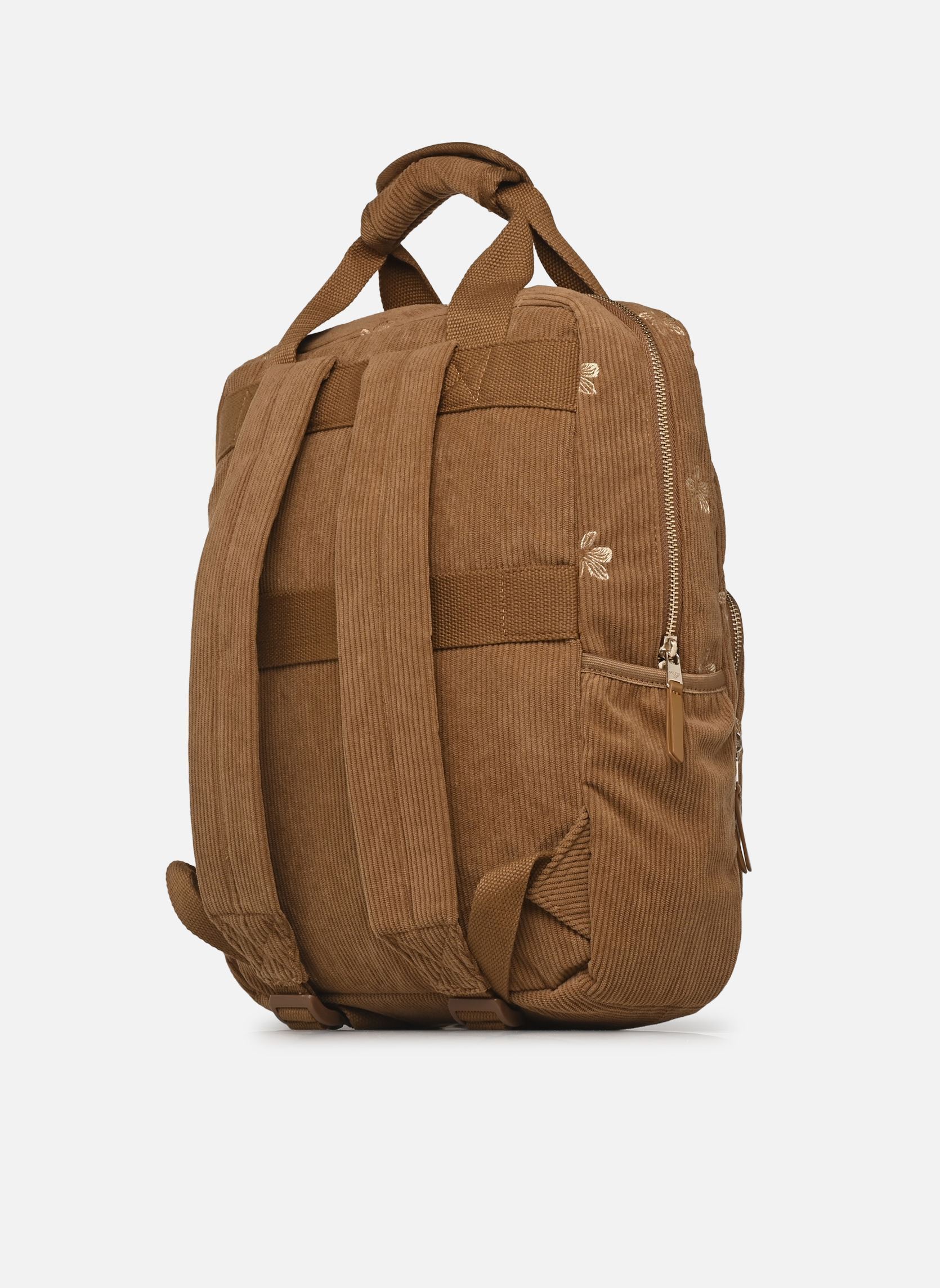 Rucksäcke Feeling Emby Handle Backpack damen braun Roxy Rucksäcke Feeling Emby Handle Backpack damen braun WOODSMOKE