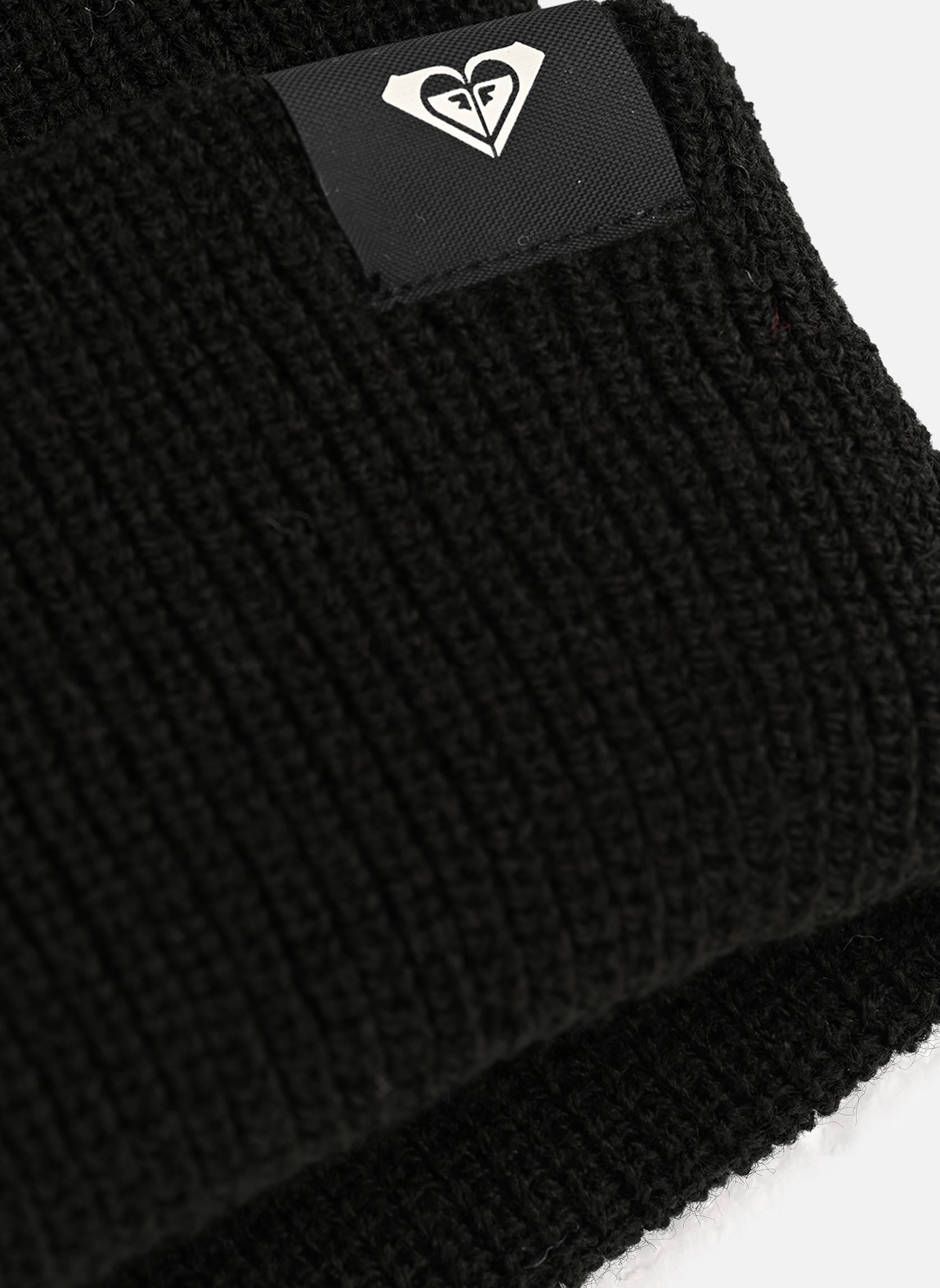 Bonnets Folker Beanie femme noir Roxy Bonnets Folker Beanie femme noir TRUE BLACK