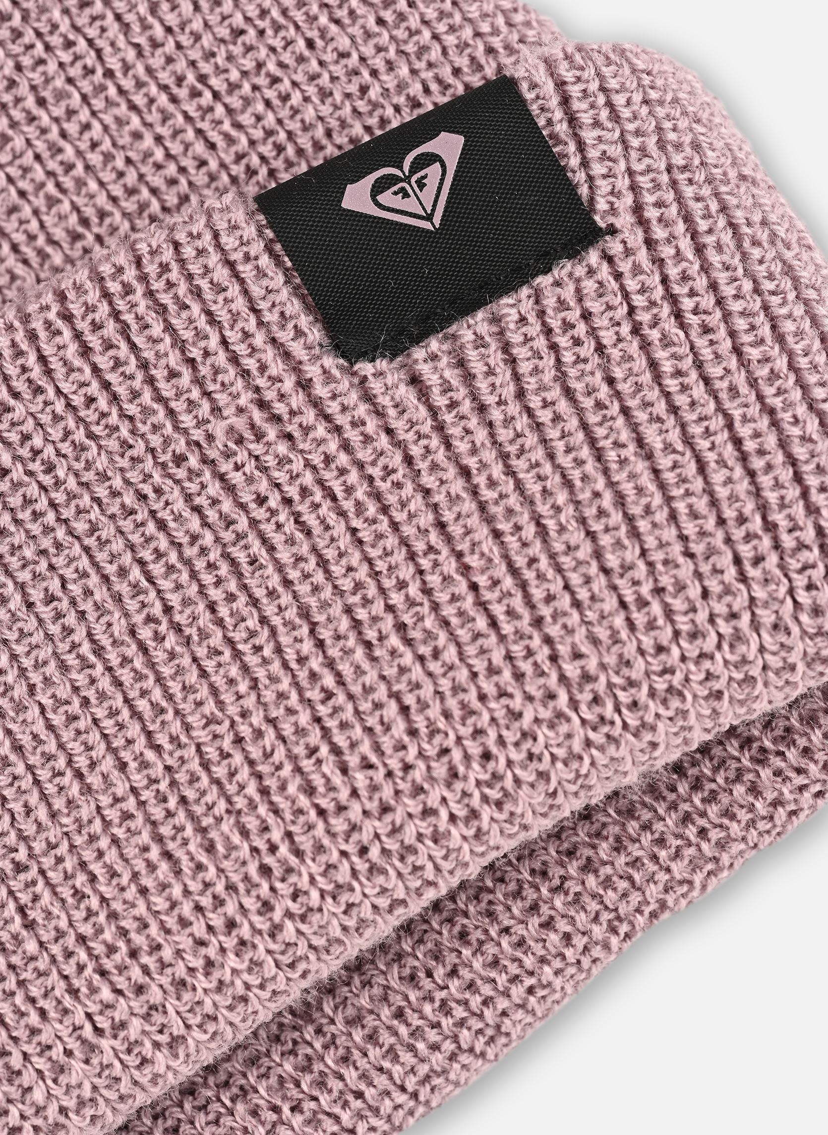 Bonnets Folker Beanie femme violet Roxy Bonnets Folker Beanie femme violet NIRVANA