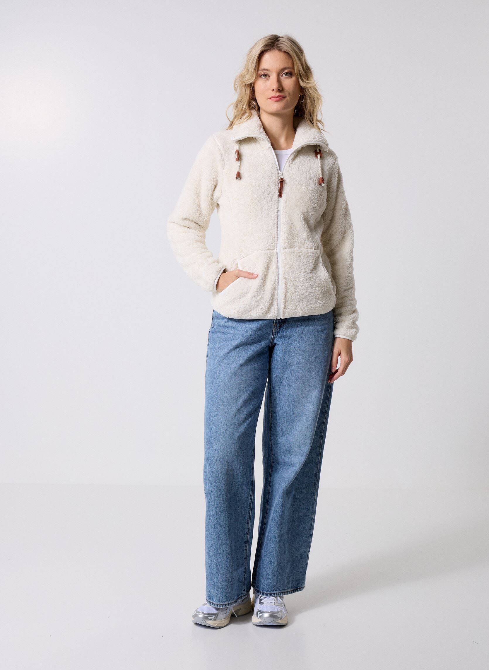 Fleece truien ICEPEAK COLONY dames wit Icepeak Fleece truien ICEPEAK COLONY dames wit Blanc Casse