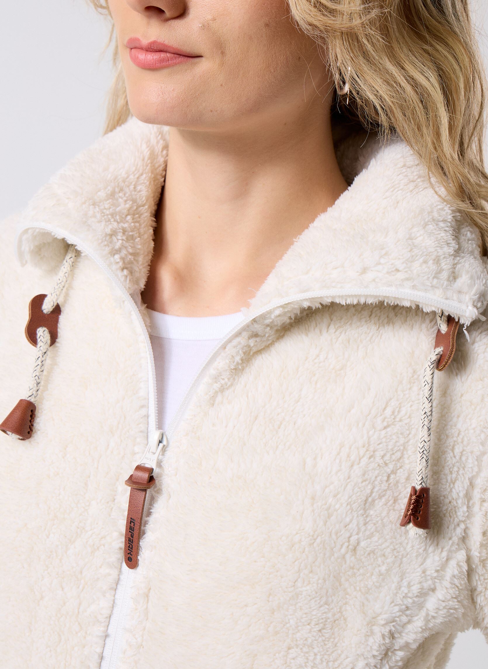 Fleece truien ICEPEAK COLONY dames wit Icepeak Fleece truien ICEPEAK COLONY dames wit Blanc Casse