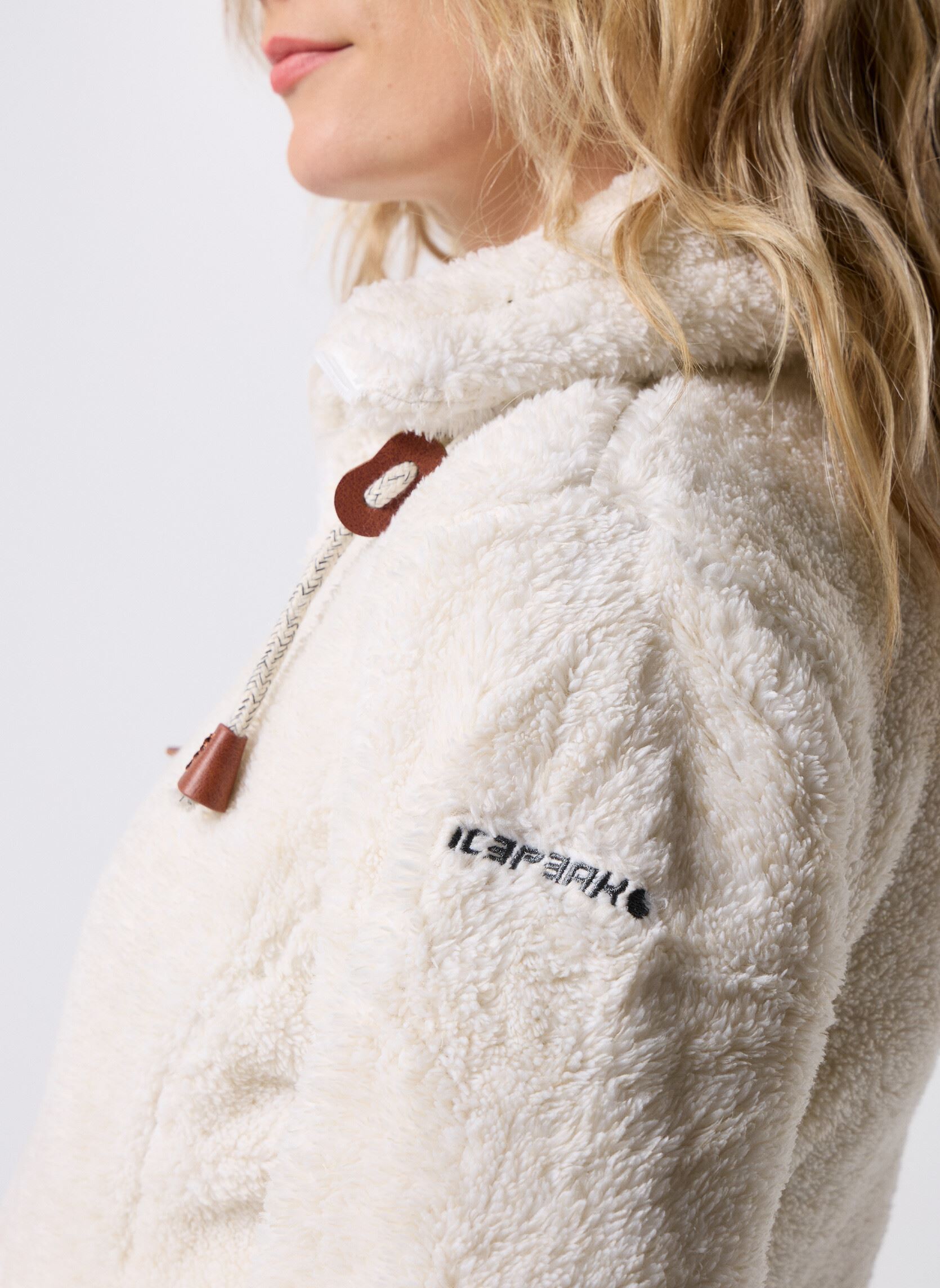 Fleece truien ICEPEAK COLONY dames wit Icepeak Fleece truien ICEPEAK COLONY dames wit Blanc Casse