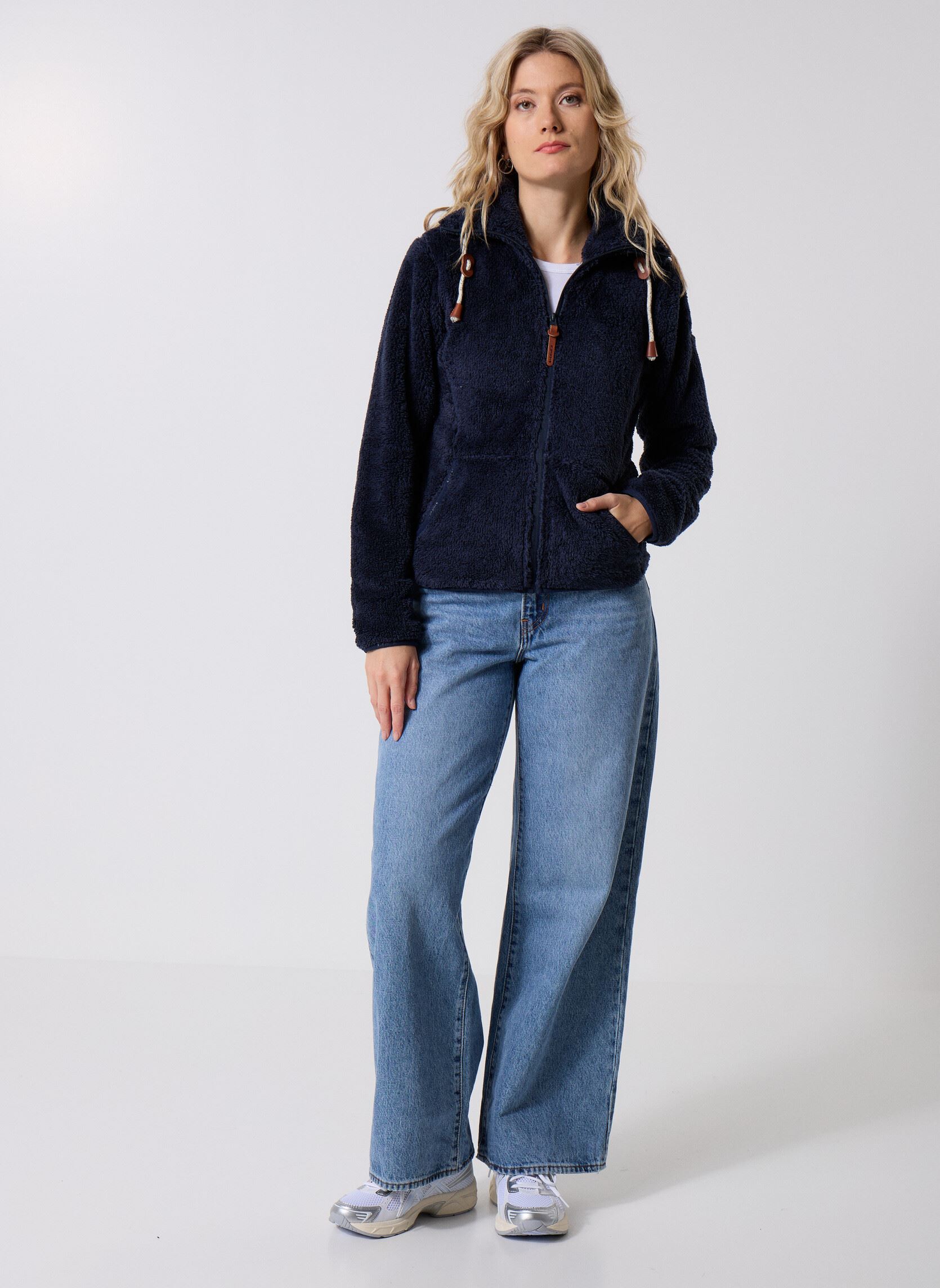 Fleece-Jacken ICEPEAK COLONY damen blau Icepeak Fleece-Jacken ICEPEAK COLONY damen blau Bleu Foncé