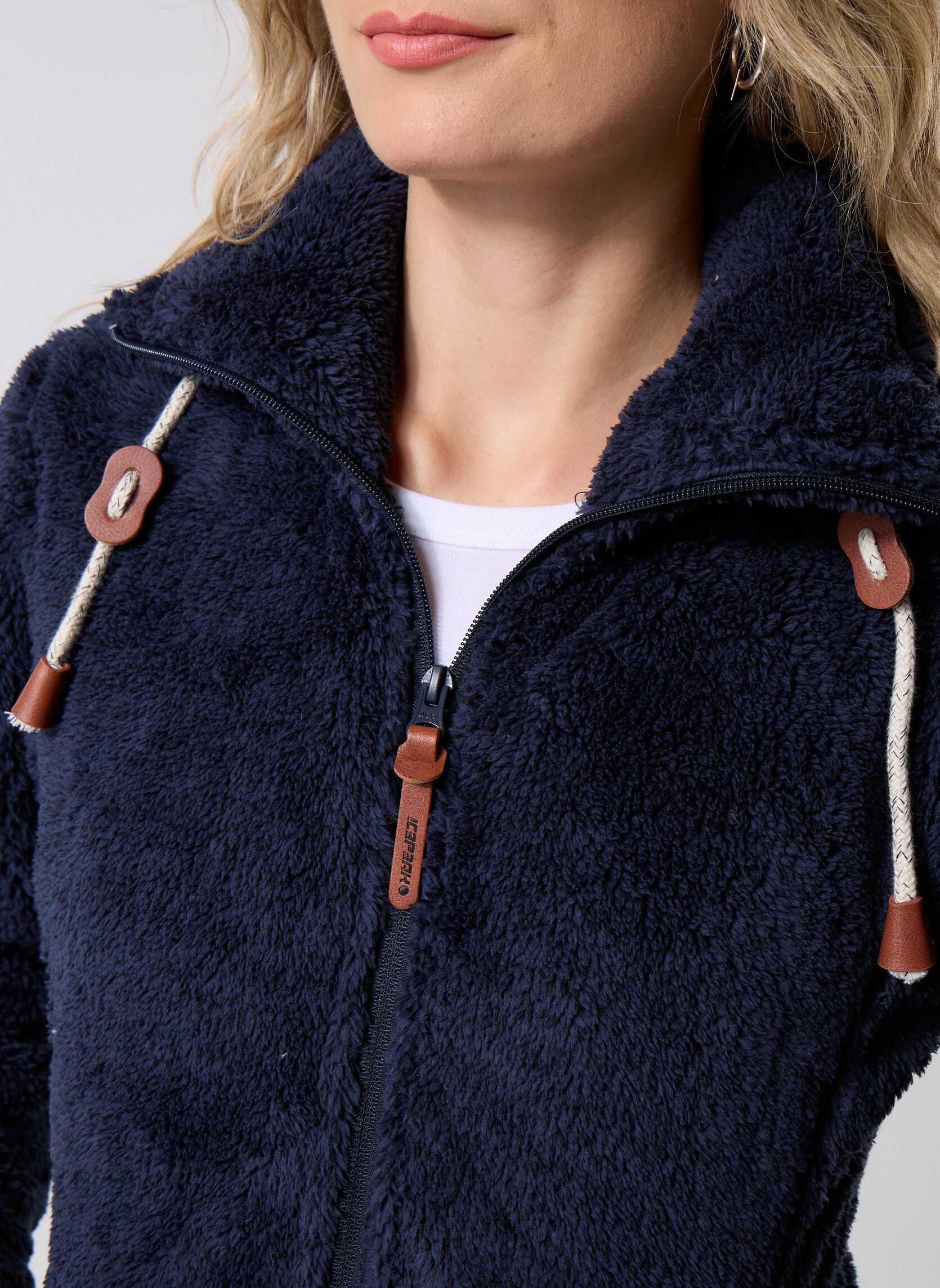 Fleece-Jacken ICEPEAK COLONY damen blau Icepeak Fleece-Jacken ICEPEAK COLONY damen blau Bleu Foncé