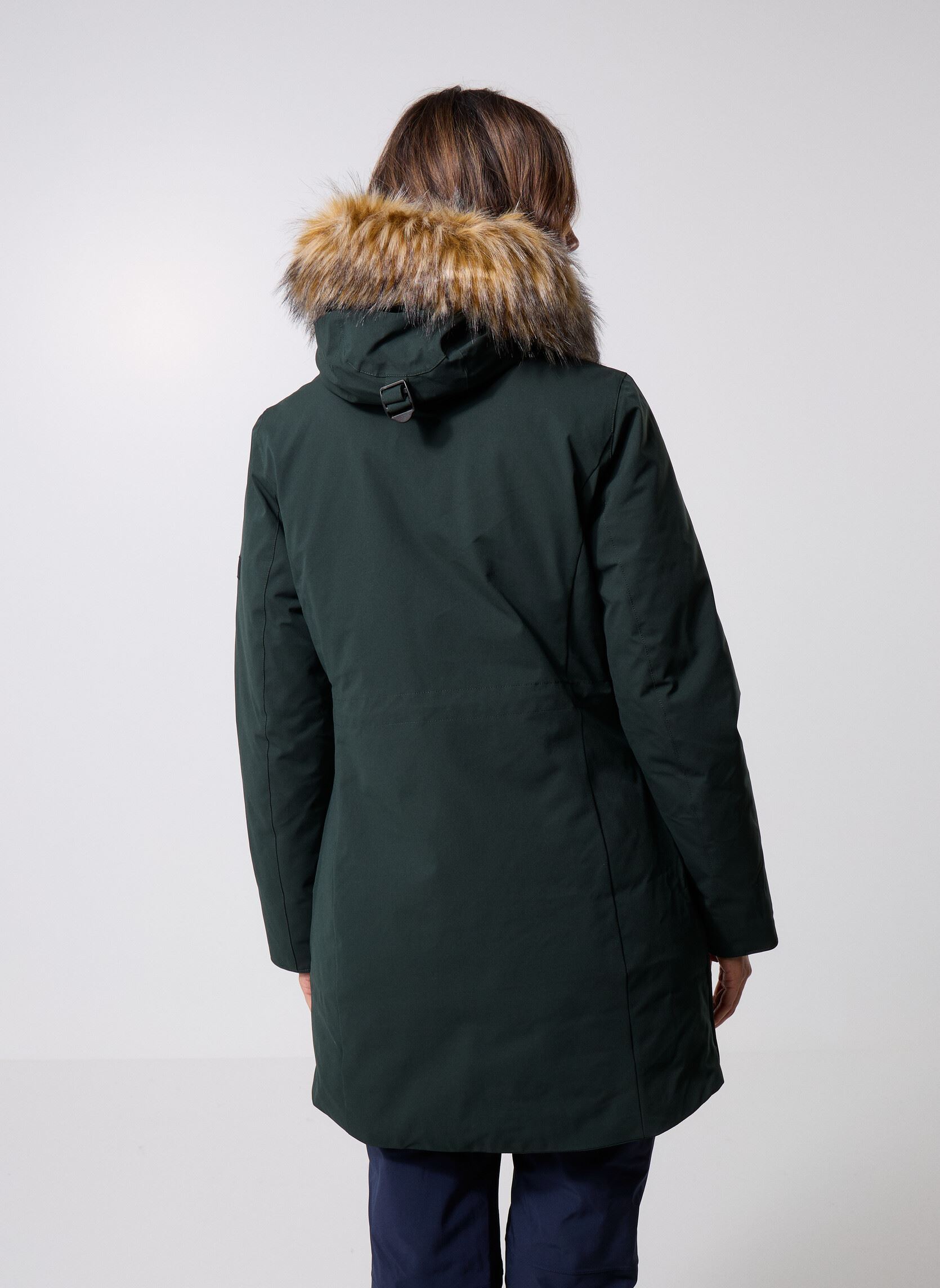 Winterjas ICEPEAK MABEN dames groen Icepeak Winterjas ICEPEAK MABEN dames groen Vert Foncé