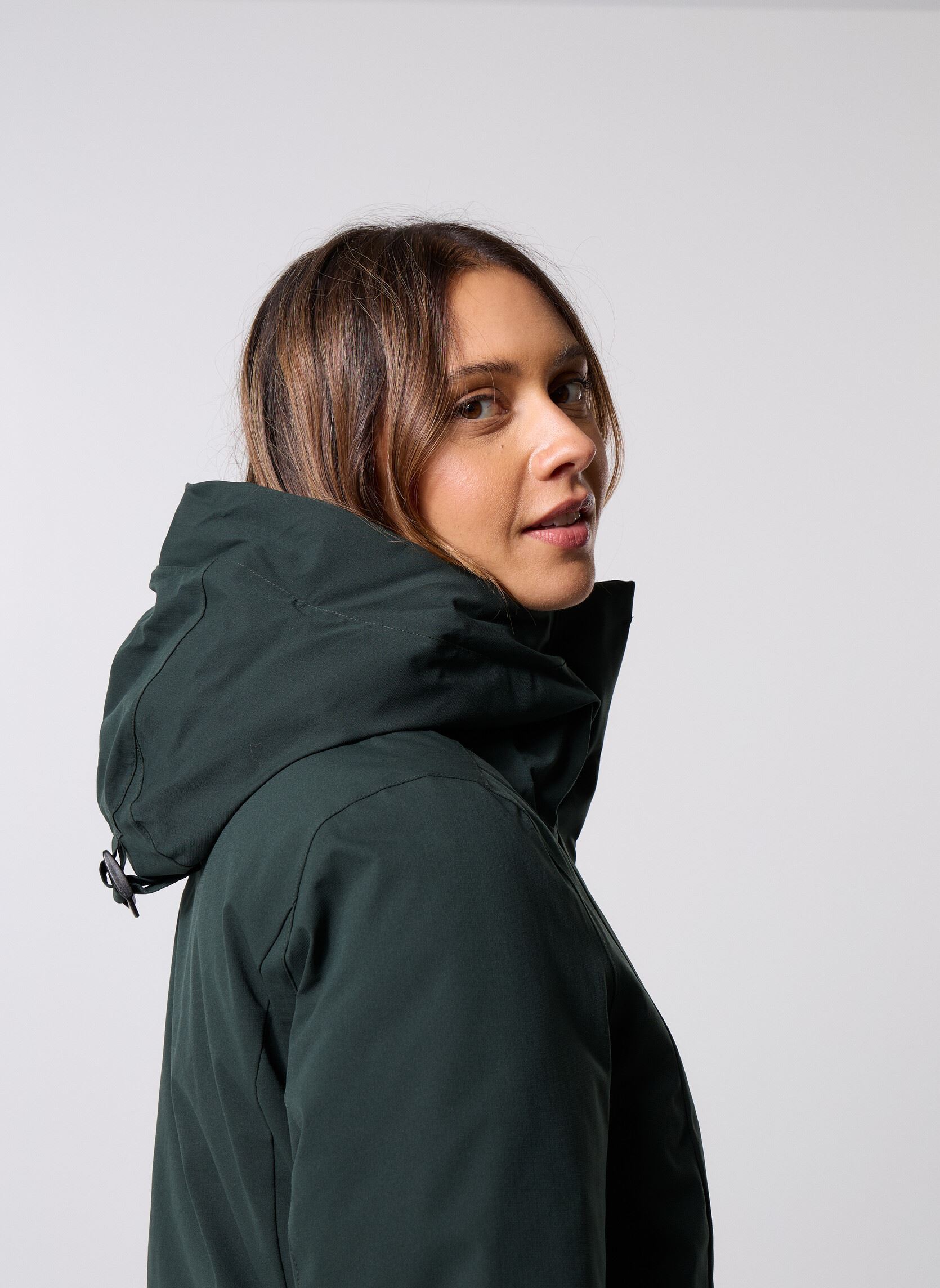 Winterjas ICEPEAK MABEN dames groen Icepeak Winterjas ICEPEAK MABEN dames groen Vert Foncé