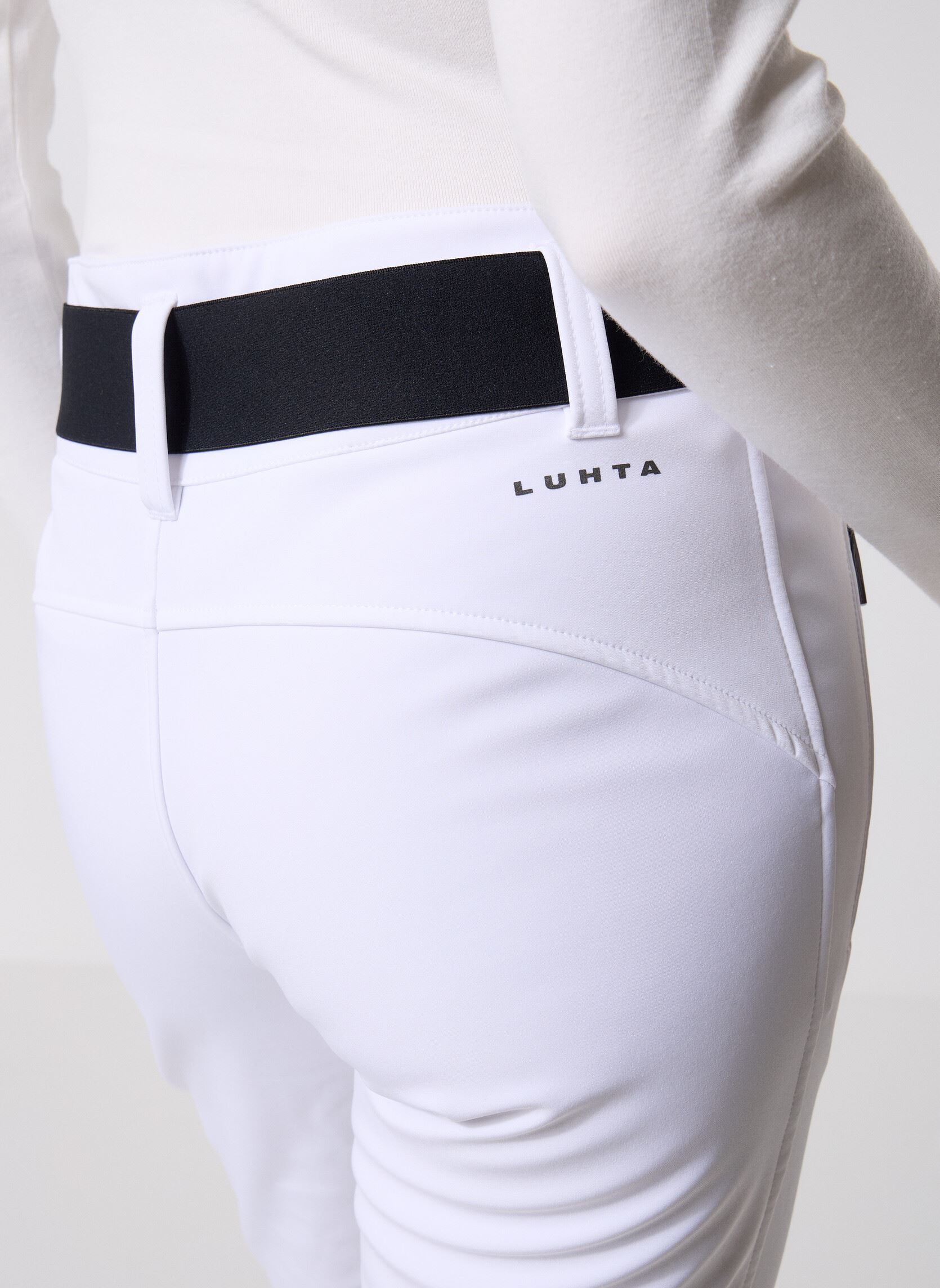 Pantalons droit LUHTA JOENTAUS femme blanc Luhta Pantalons droit LUHTA JOENTAUS femme blanc Blanc Optique