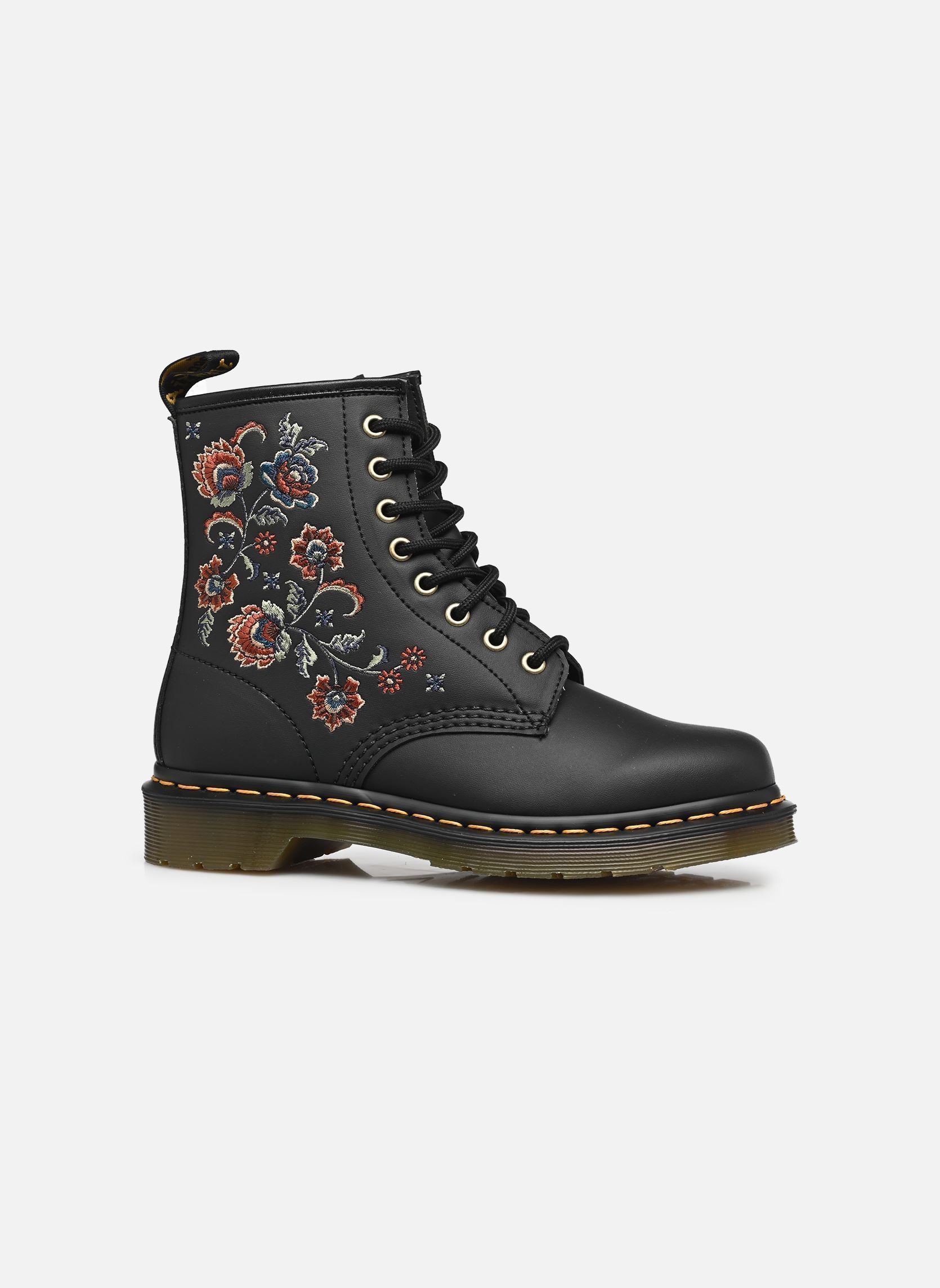 Bottines à lacets 1460 Vonda Tf femme noir Dr. Martens Bottines à lacets 1460 Vonda Tf femme noir BLACK GENIX NAPPA