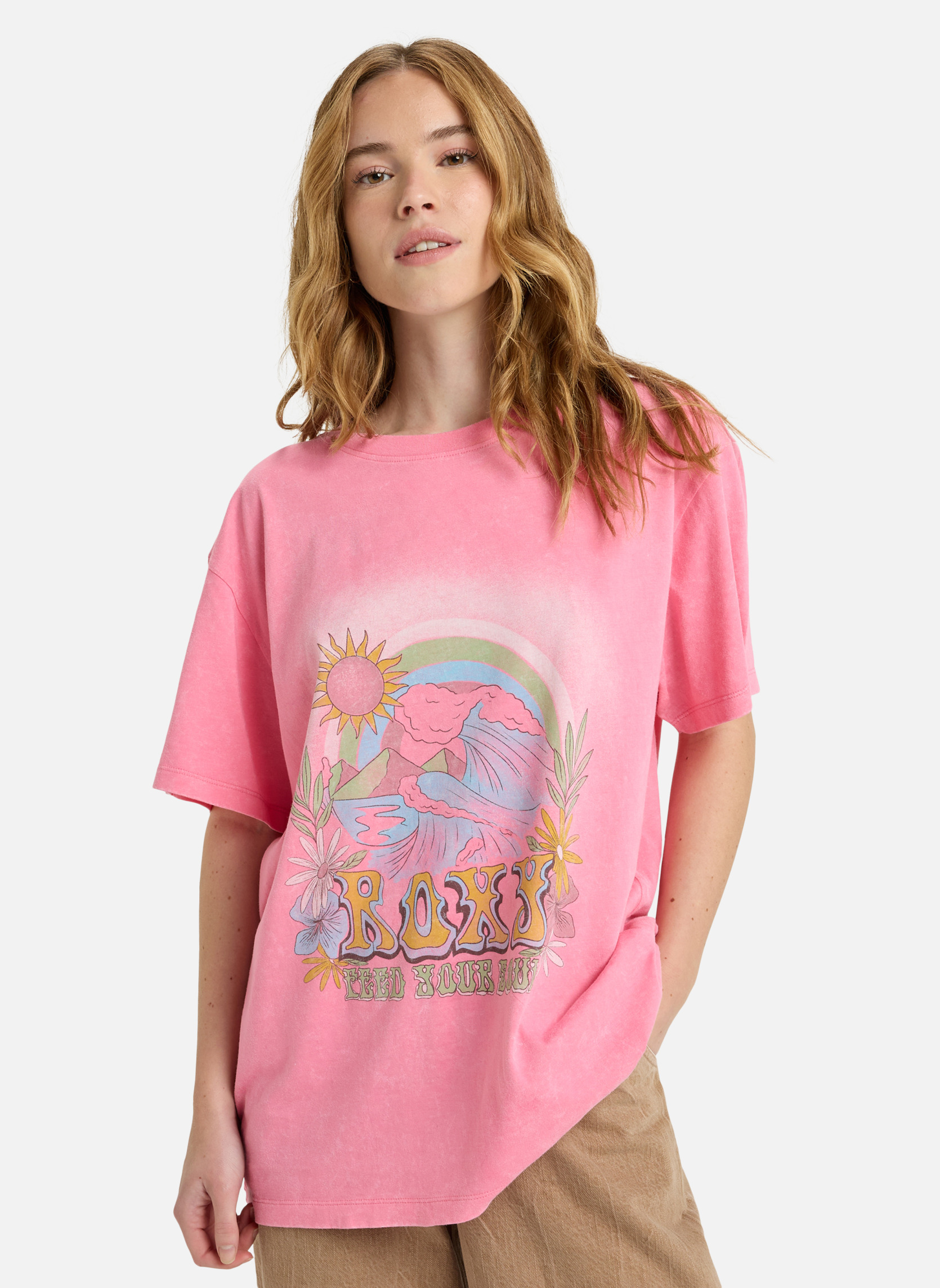 Polo Ralph Lauren Tee-shirts Manches Courtes T-shirt Col Rond Jersey De Coton Femme Blanc