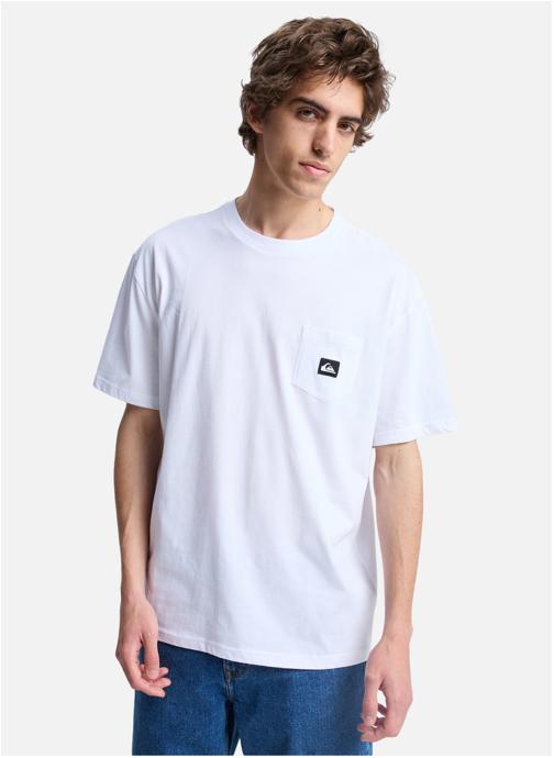 Quiksilver Tee-shirts Salt Water Pocket homme blanc