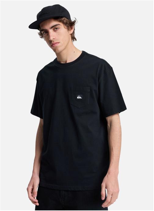 Quiksilver Tee-shirts Salt Water Pocket homme noir