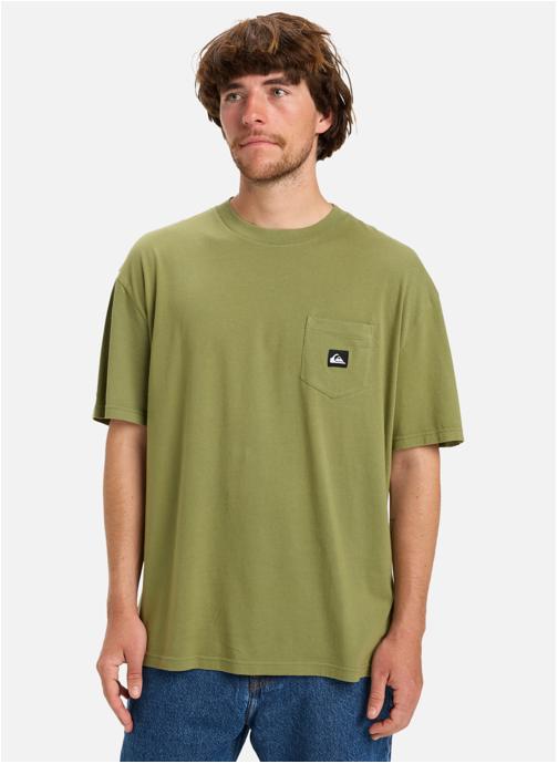 Quiksilver Tee-shirts Salt Water Pocket homme vert