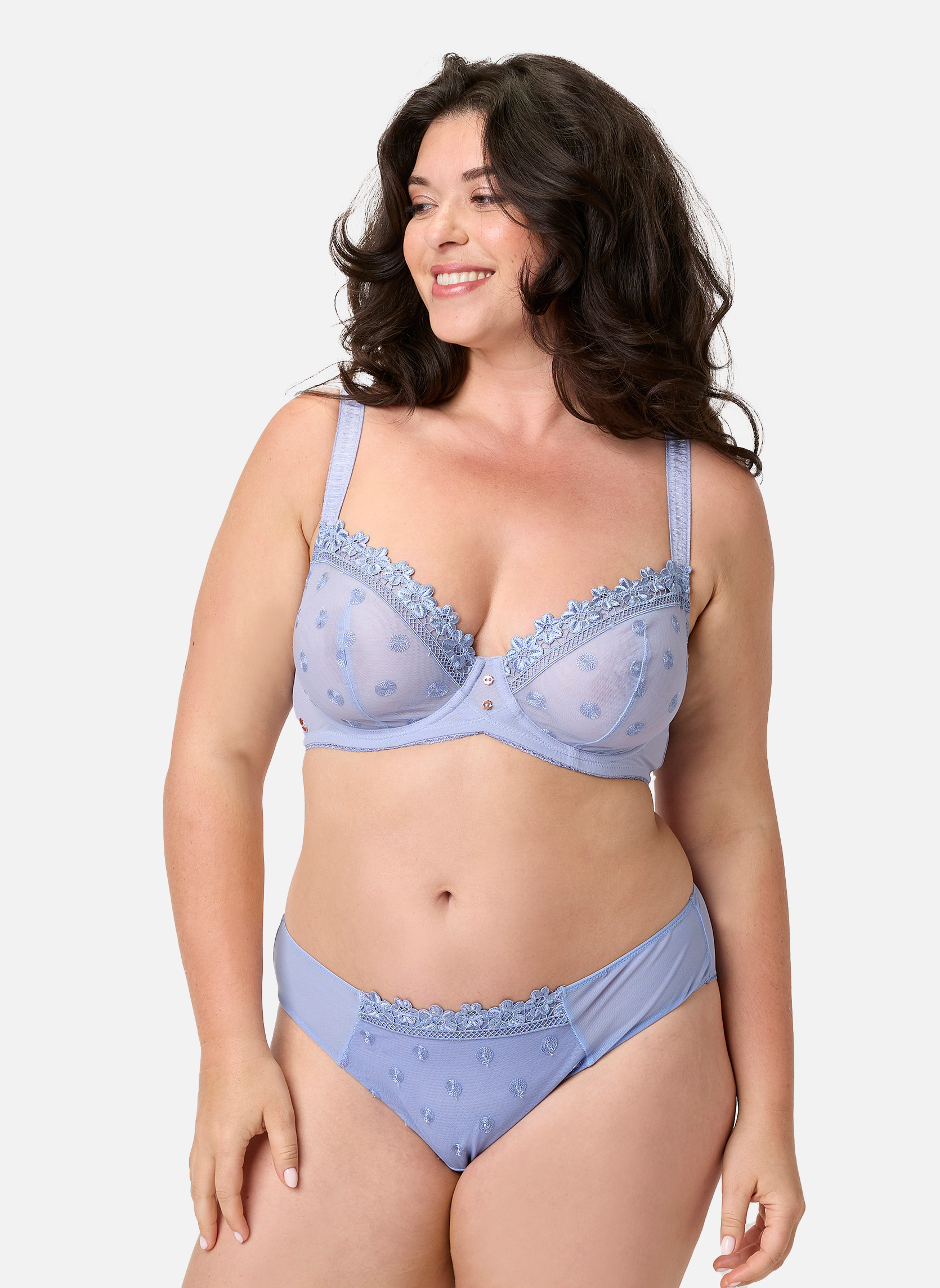 Brassières Soutien-gorge armatures grand maintien bleu Myosotis femme bleu Brigitte Bardot Brassières Soutien-gorge armatures grand maintien bleu Myosotis femme bleu Bleu