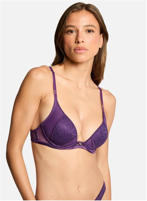 Morgan Brassières Soutien-gorge coques moulées violet Louna femme violet