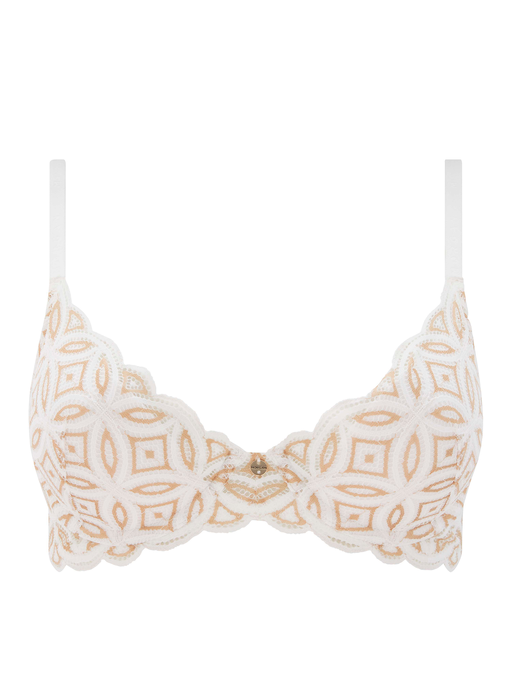 Brassières Soutien-gorge coques moulées ivoire Emma femme blanc Morgan Brassières Soutien-gorge coques moulées ivoire Emma femme blanc Blanc