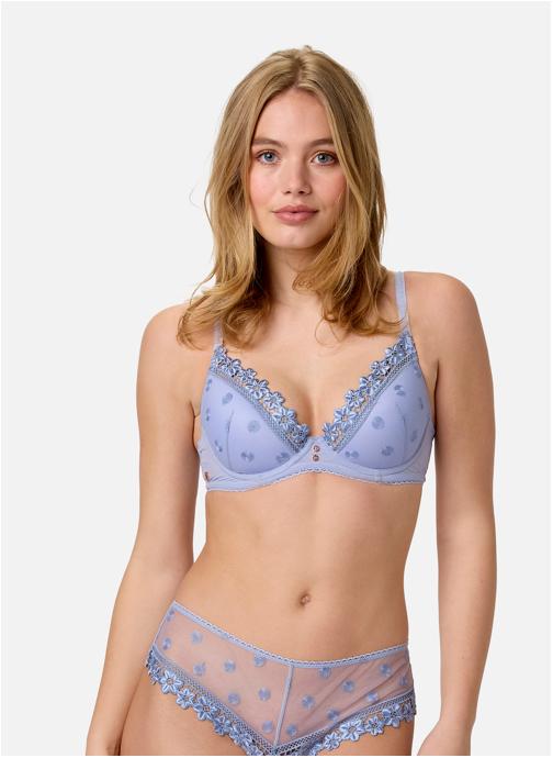 Brigitte Bardot Brassières Soutien-gorge coques moulées bleu Myosotis femme bleu