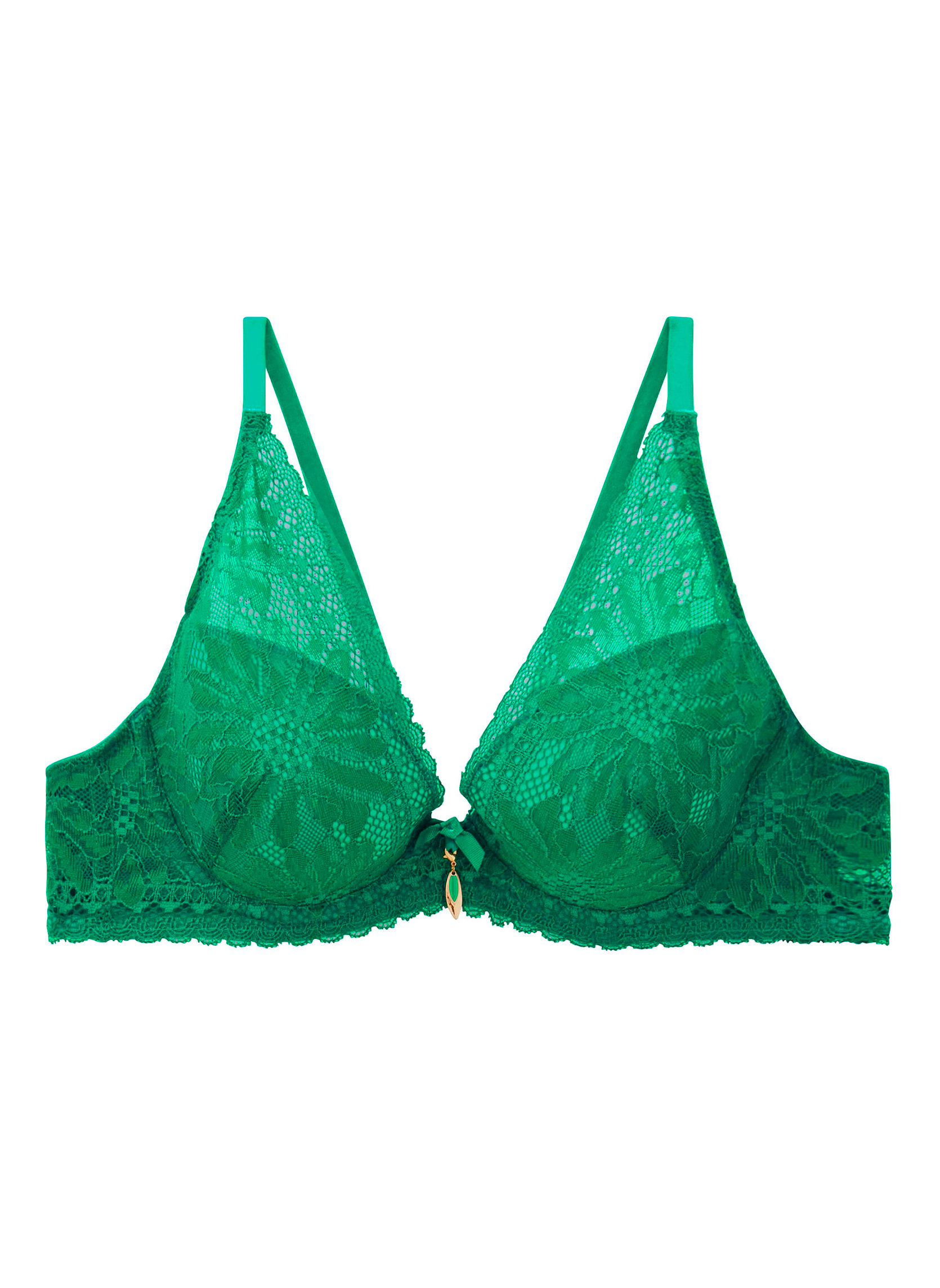 Brassières Soutien-gorge ampliforme vert Eclat femme vert Pomm'Poire Brassières Soutien-gorge ampliforme vert Eclat femme vert Vert