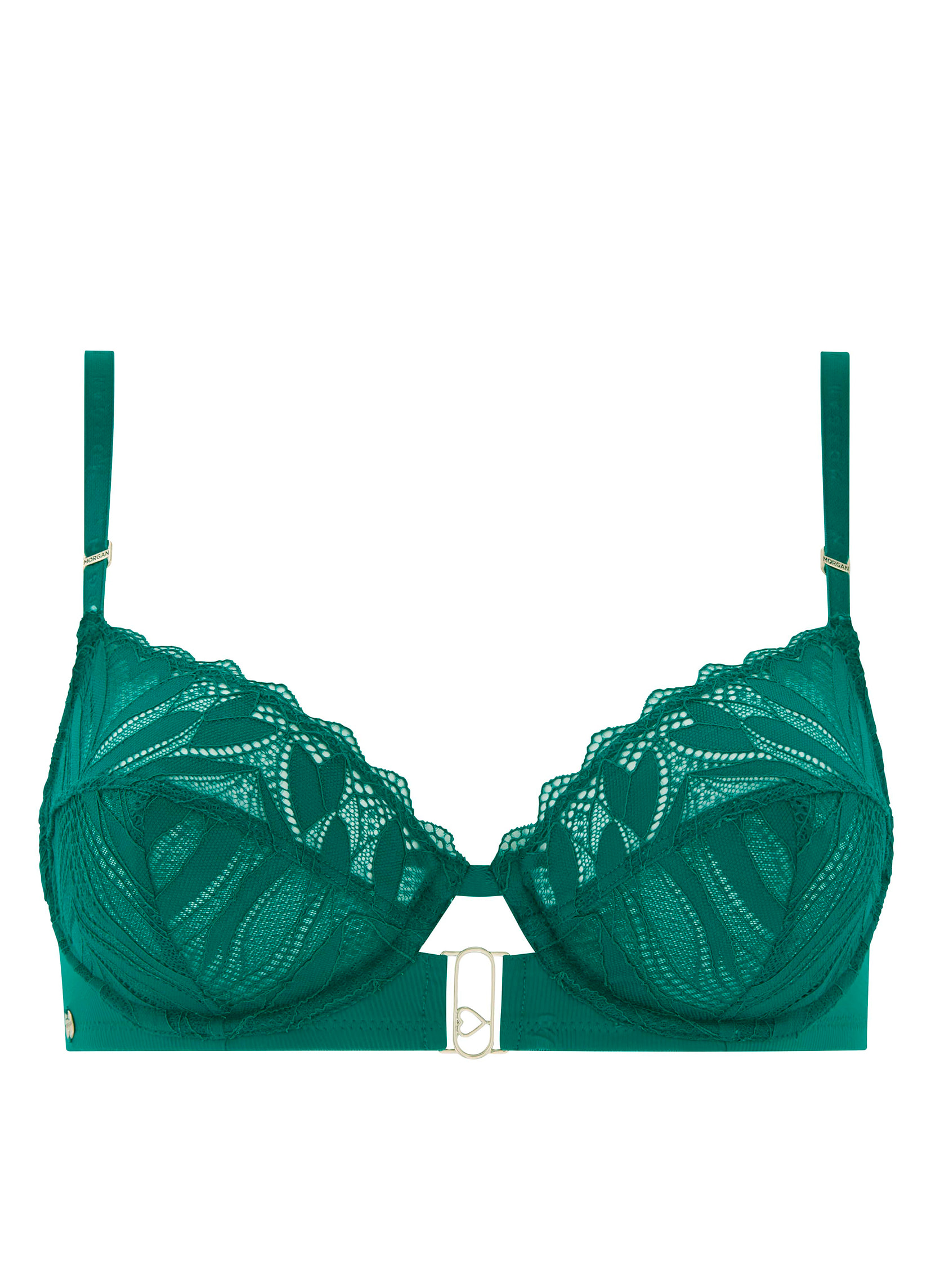 Brassières Soutien-gorge armatures vert Claudia femme vert Morgan Brassières Soutien-gorge armatures vert Claudia femme vert Vert