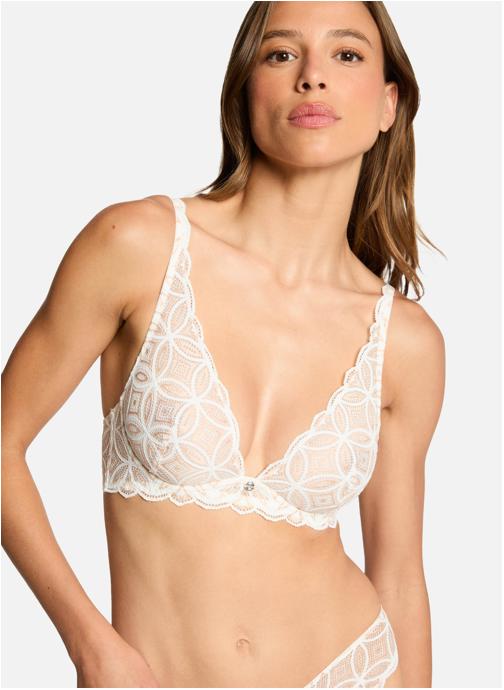 Morgan Brassières Soutien-gorge armatures ivoire Emma femme blanc