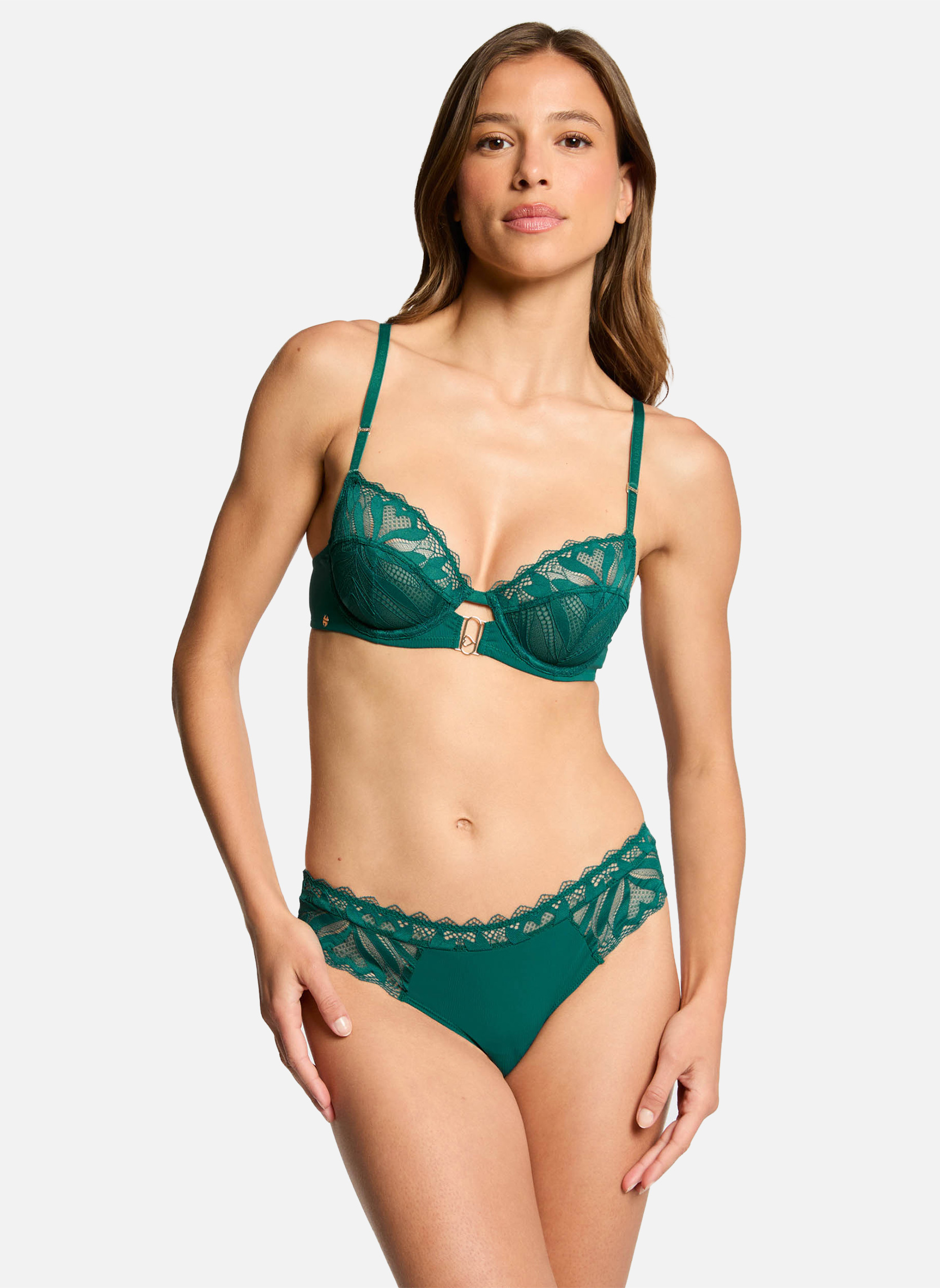 Culottes Shorty vert Claudia femme vert Morgan Culottes Shorty vert Claudia femme vert Vert