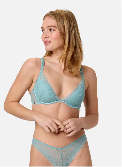 Brigitte Bardot Brassières Soutien-gorge coques moulées vert Agapanthe femme vert