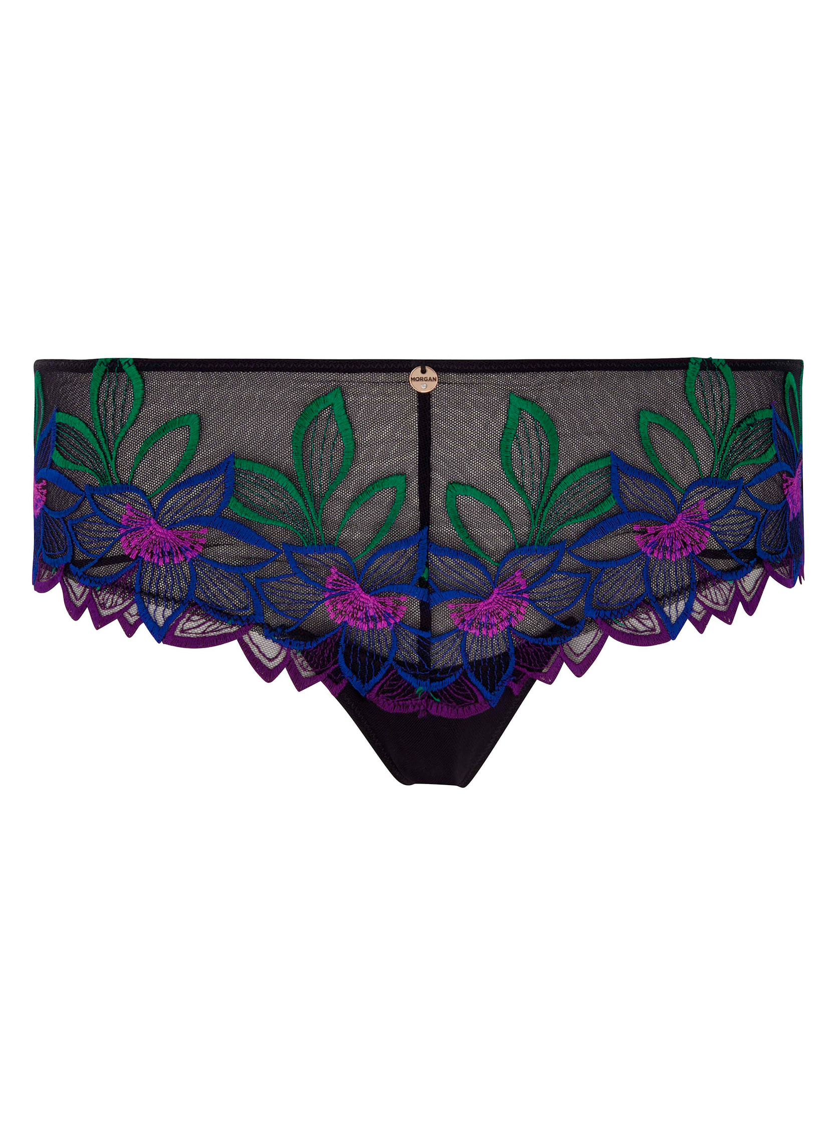 Culottes Shorty noir Angelica femme noir Morgan Culottes Shorty noir Angelica femme noir Noir