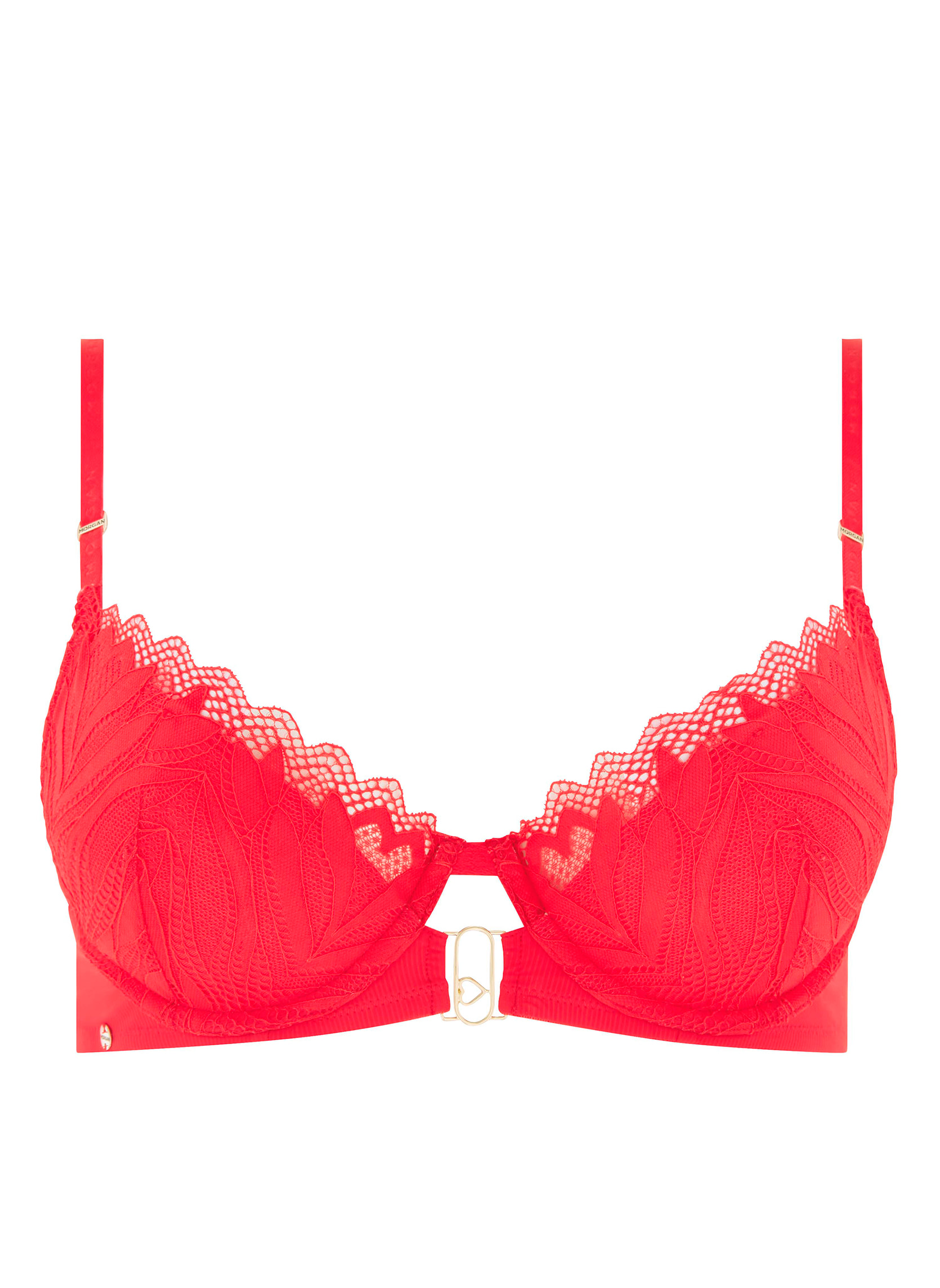 Brassières Soutien-gorge coques moulées rouge Claudia femme rouge Morgan Brassières Soutien-gorge coques moulées rouge Claudia femme rouge Rouge