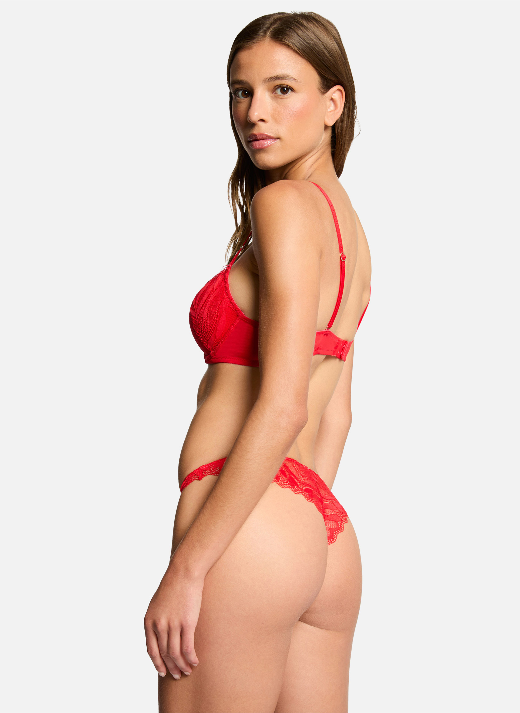 Brassières Soutien-gorge coques moulées rouge Claudia femme rouge Morgan Brassières Soutien-gorge coques moulées rouge Claudia femme rouge Rouge