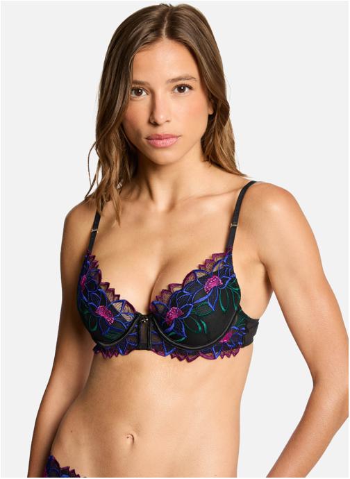 Morgan Brassières Soutien-gorge coques moulées noir Angelica femme noir