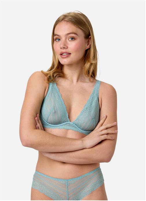 Brigitte Bardot Brassières Soutien-gorge coques armatures vert Agapanthe femme vert
