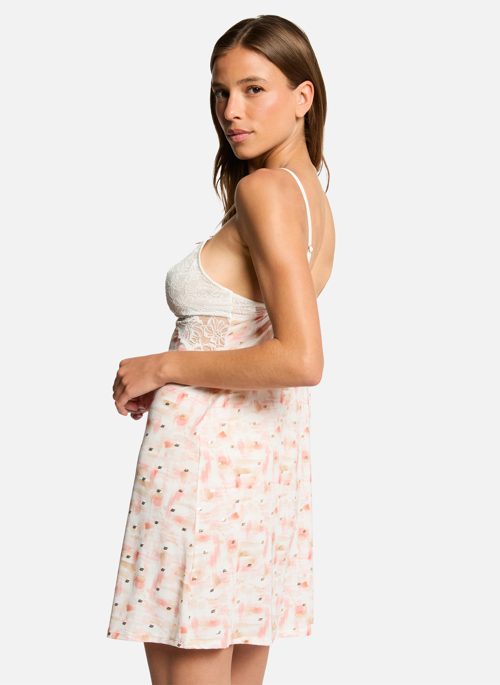 Nuisettes Nuisette ivoire Anna femme blanc Morgan Nuisettes Nuisette ivoire Anna femme blanc Blanc
